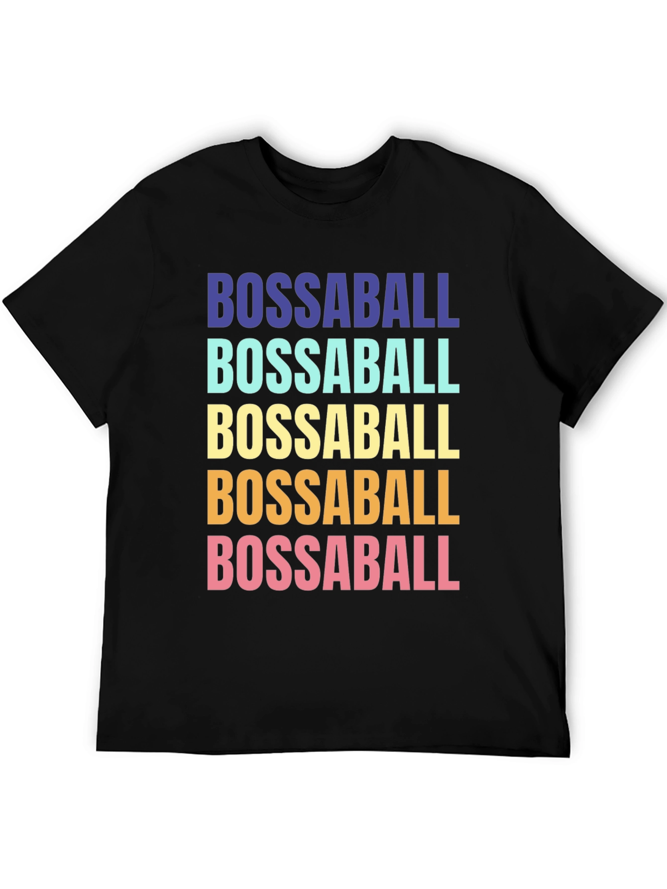 Retro Bossaball Graphic T-Shirt - Cool Sports Tee