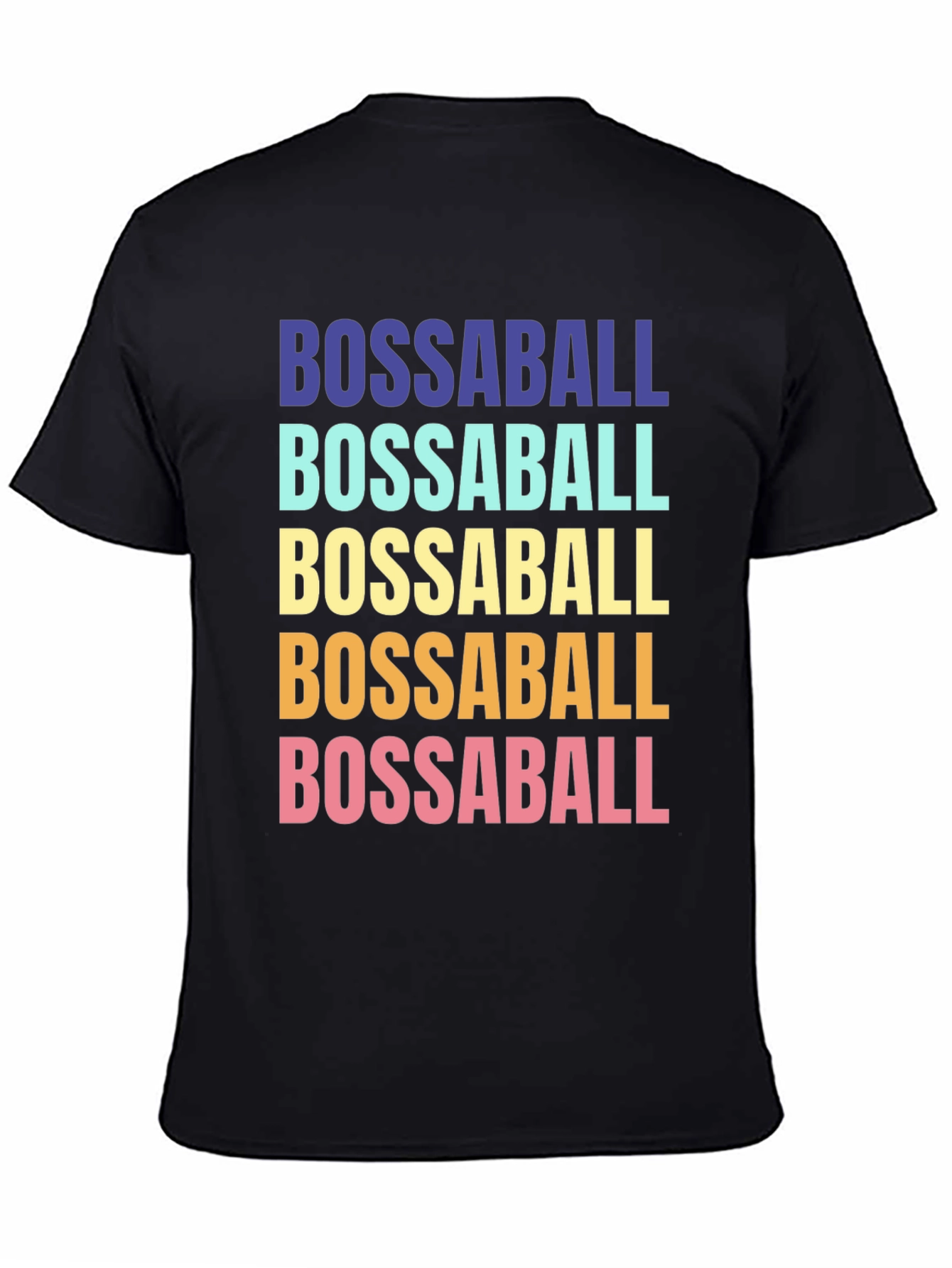 Retro Bossaball Graphic T-Shirt - Cool Sports Tee
