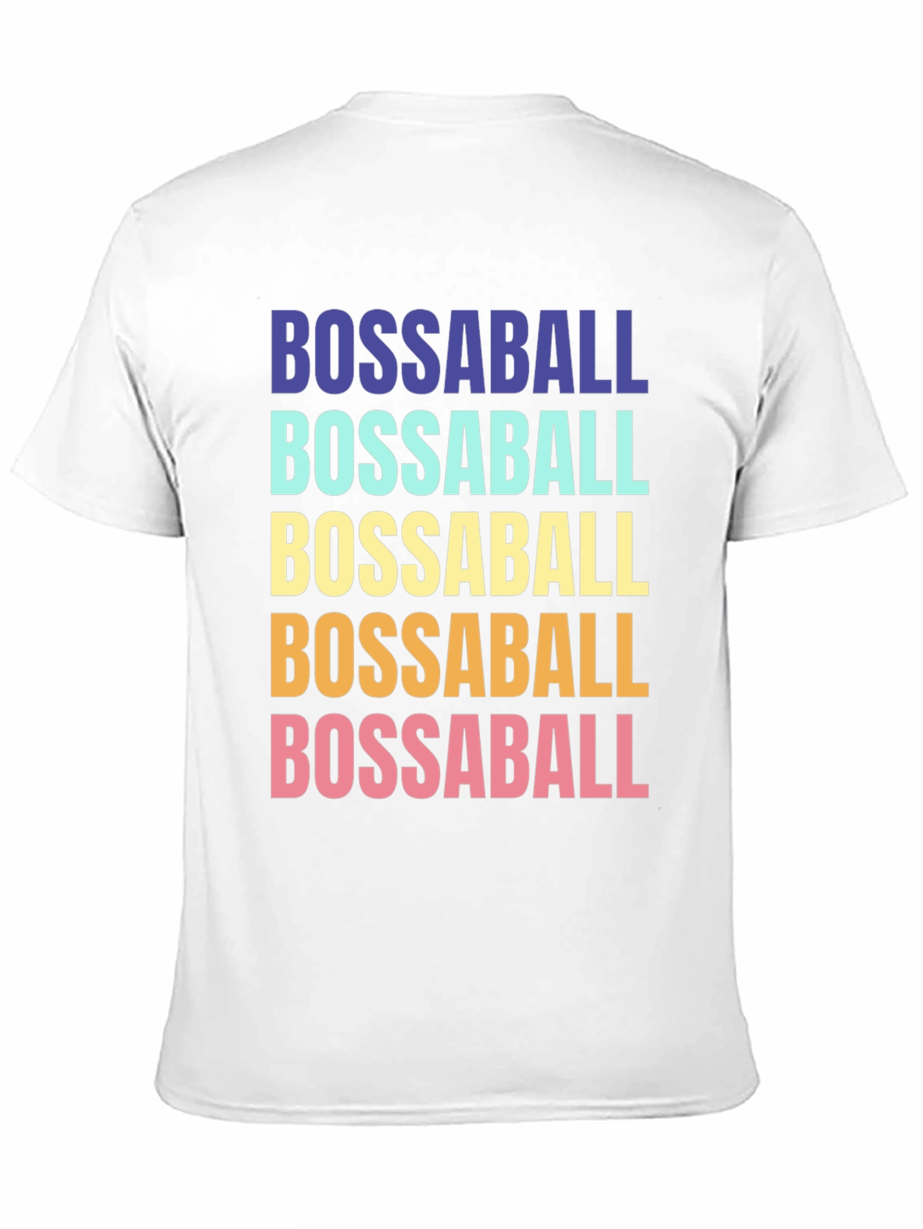 Retro Bossaball Graphic T-Shirt - Cool Sports Tee