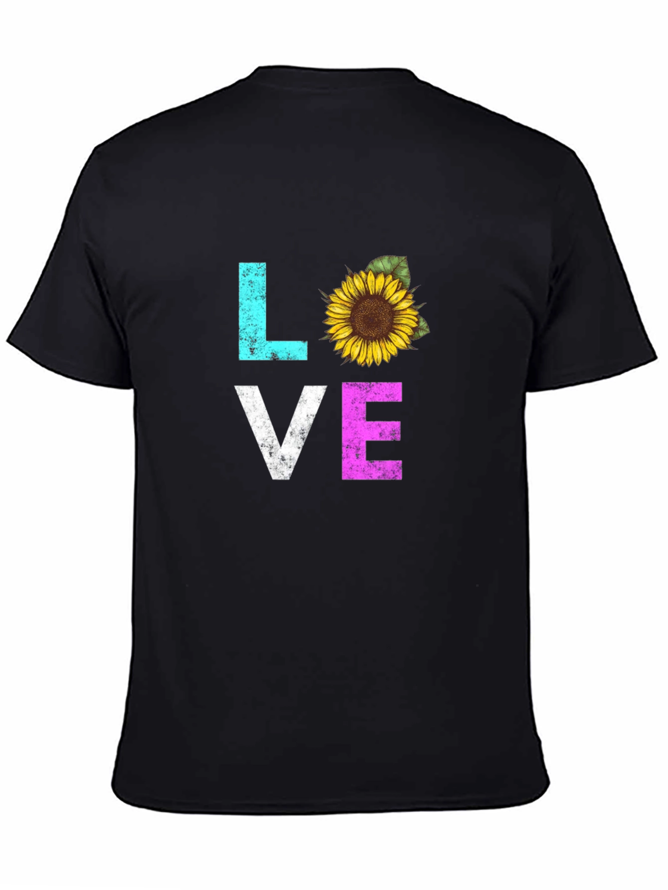 Love Sunflower Graphic T-Shirt