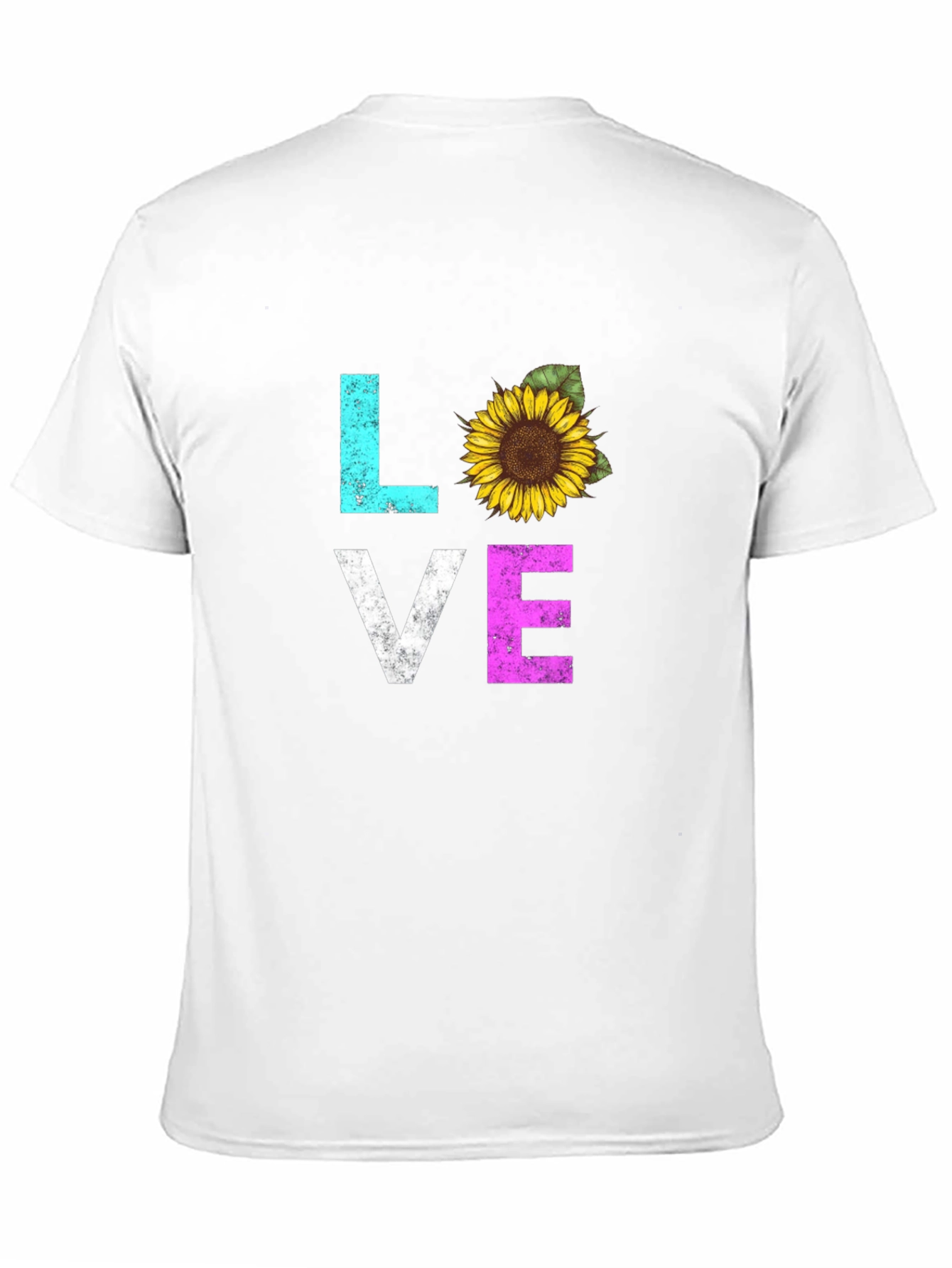 Love Sunflower Graphic T-Shirt