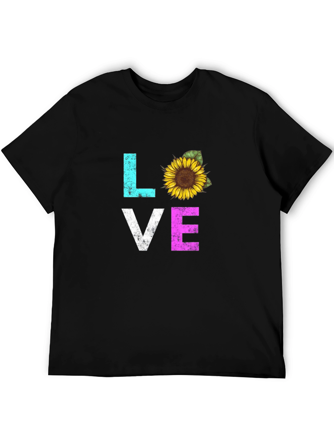 Love Sunflower Graphic T-Shirt