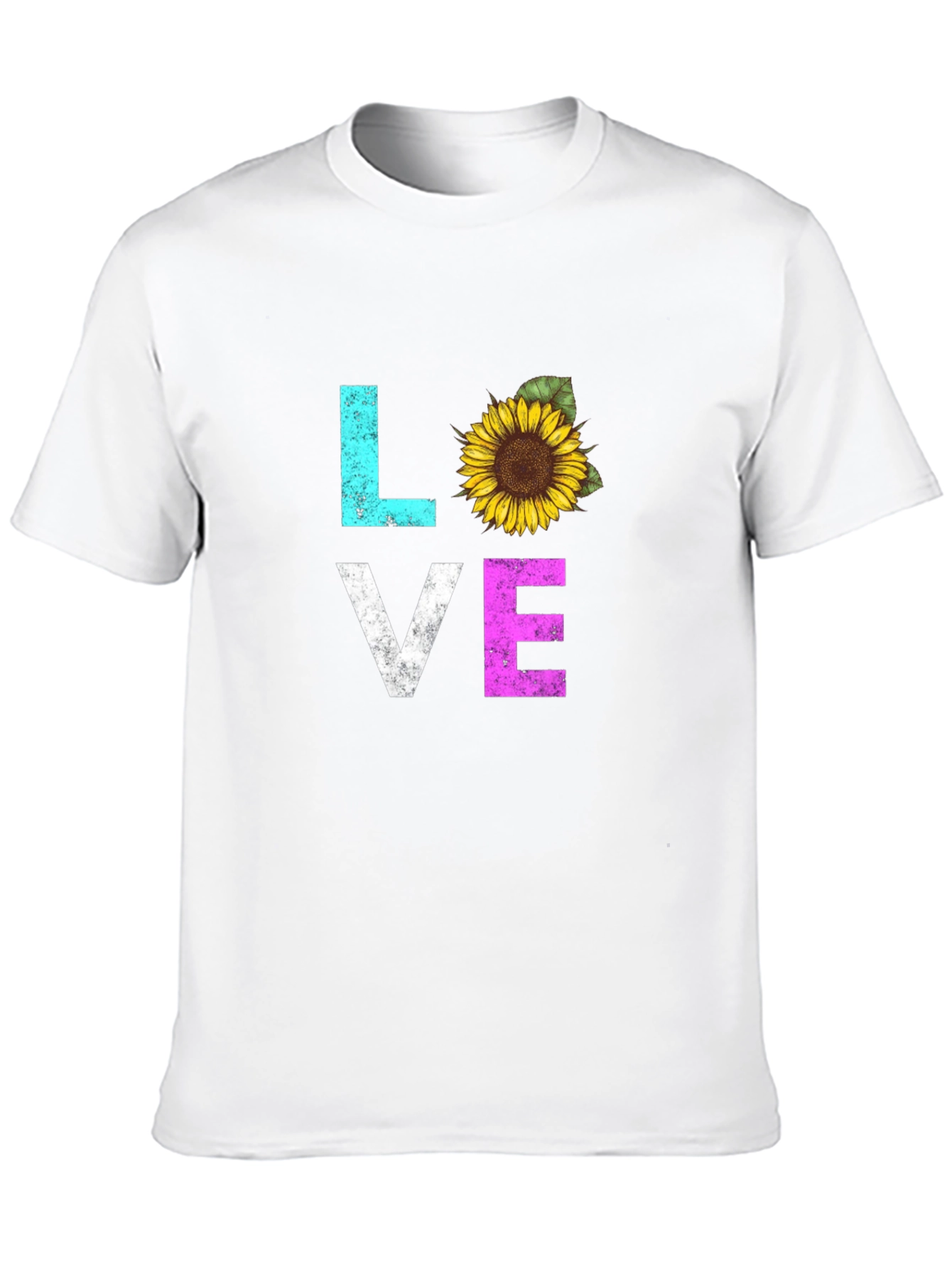 Love Sunflower Graphic T-Shirt