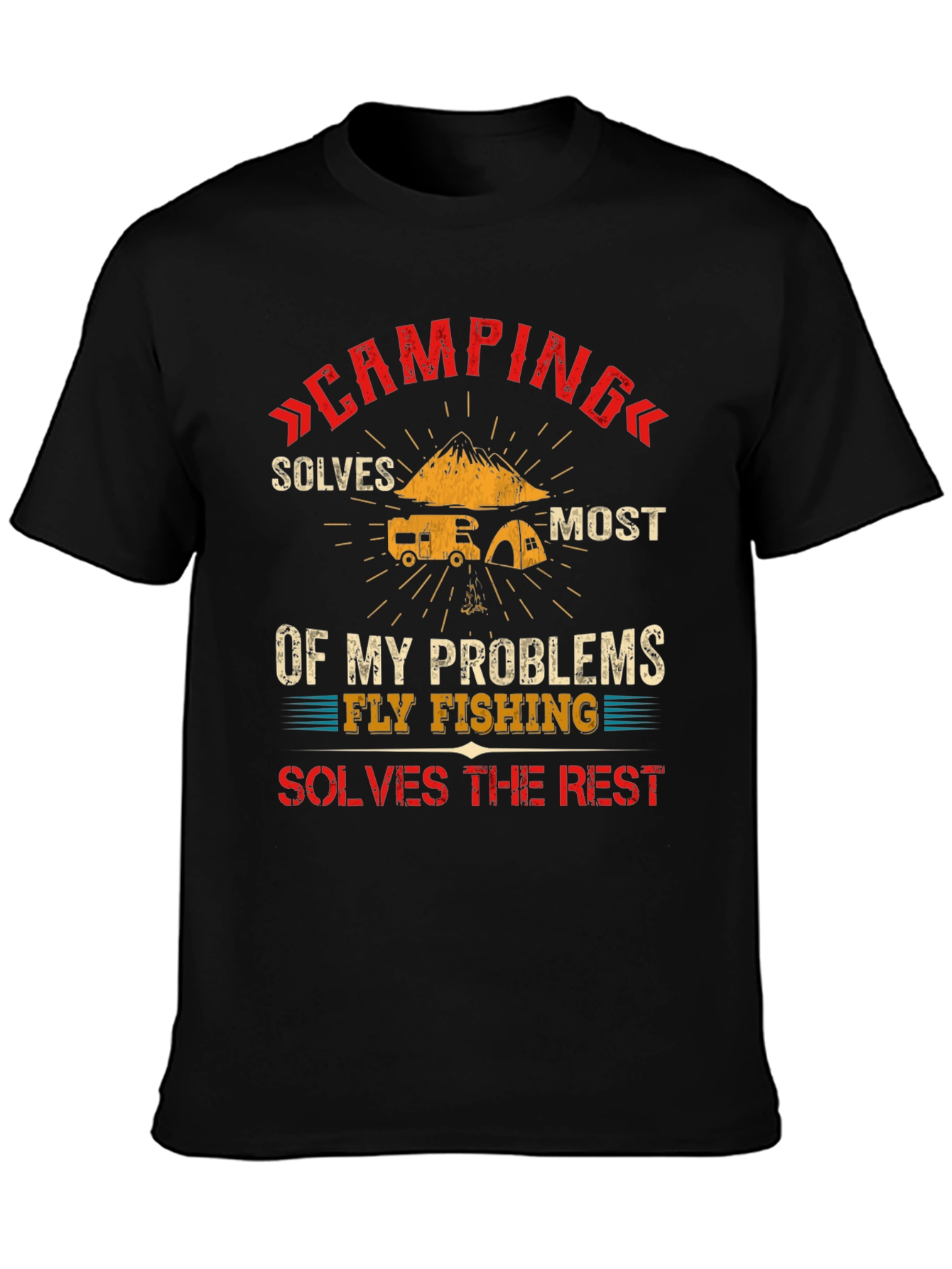 Camping and Fishing T-Shirt