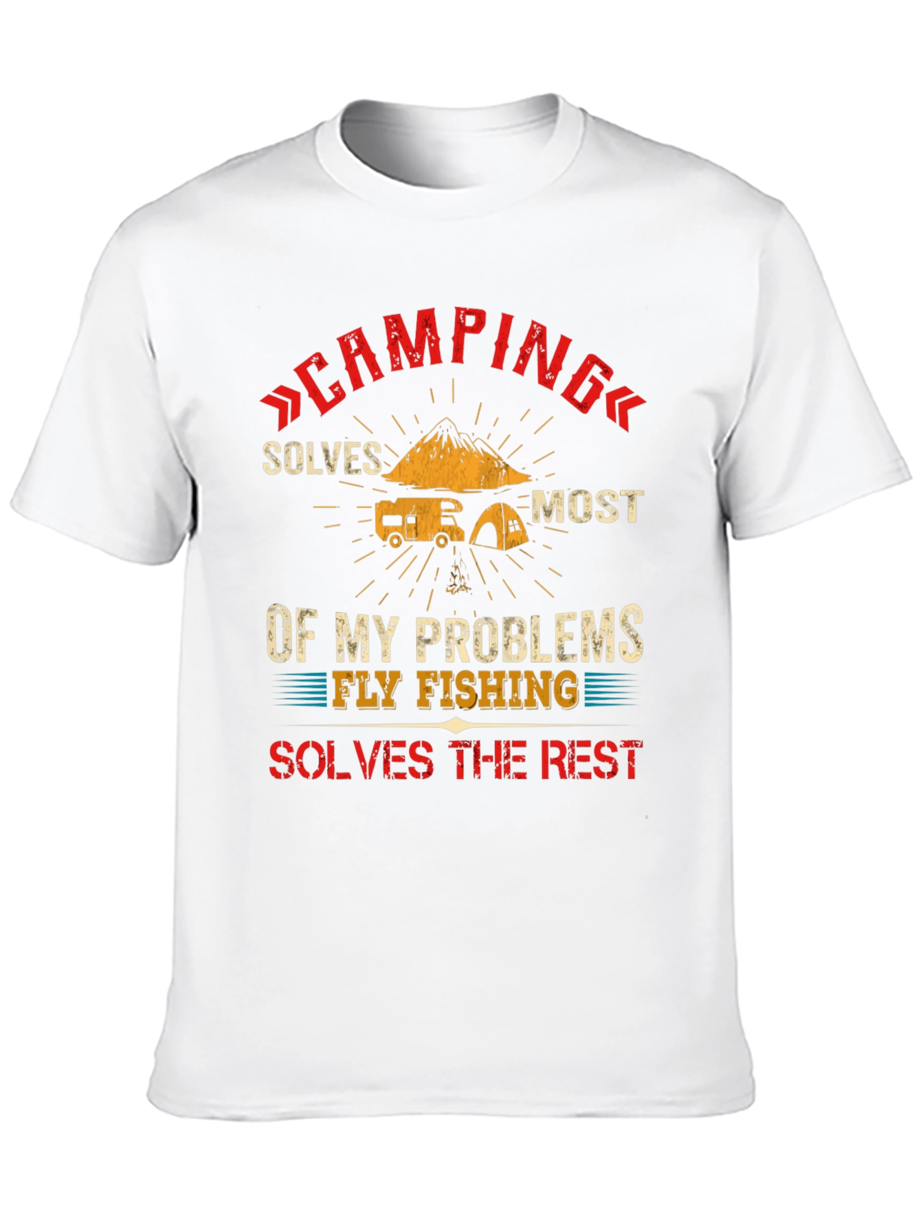 Camping and Fishing T-Shirt