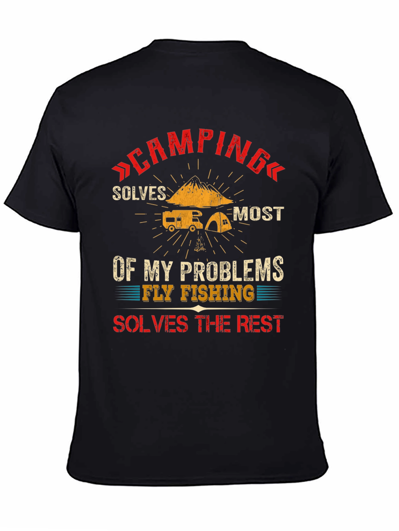 Camping and Fishing T-Shirt