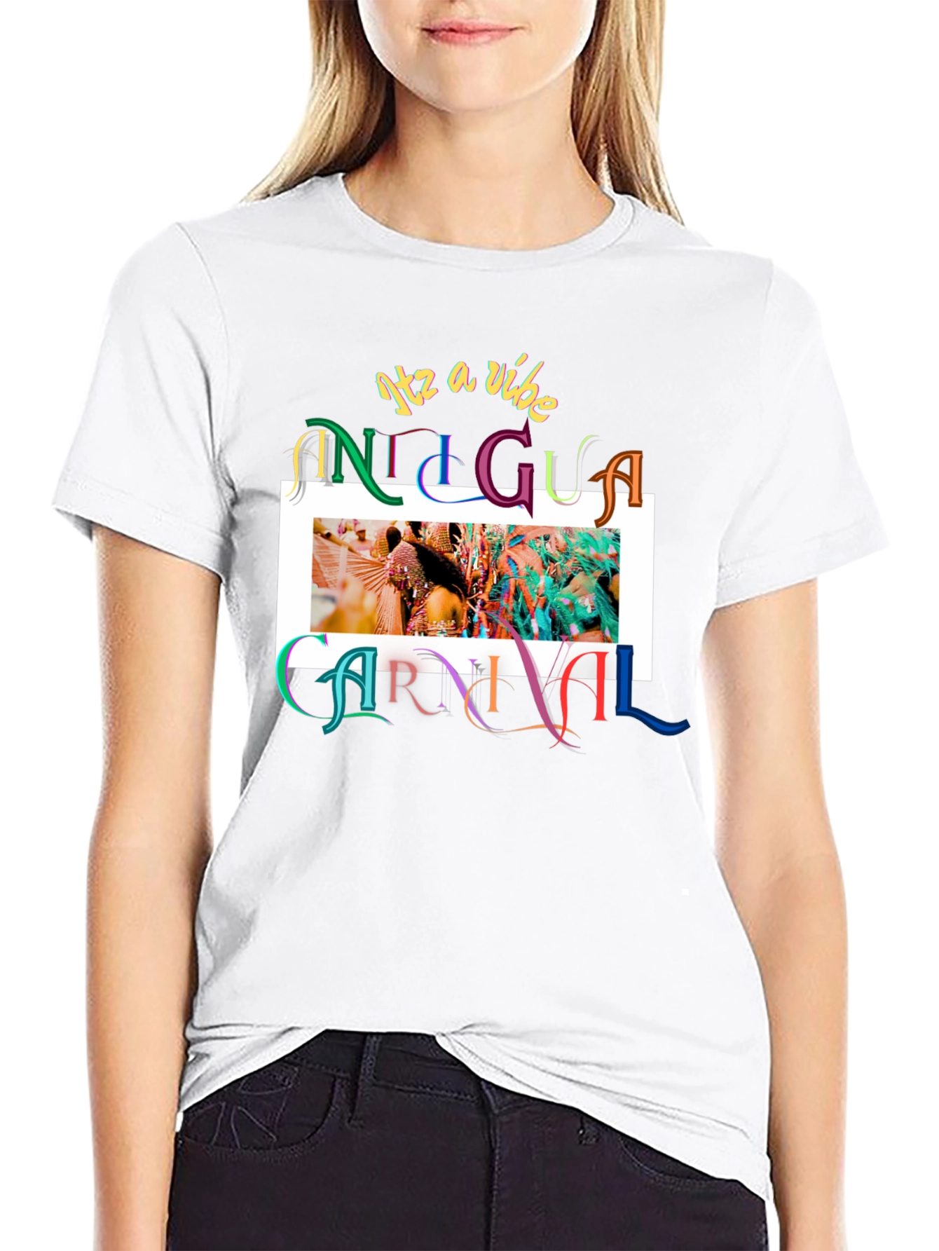 Antigua Carnival Graphic Tee - Its a Vibe!