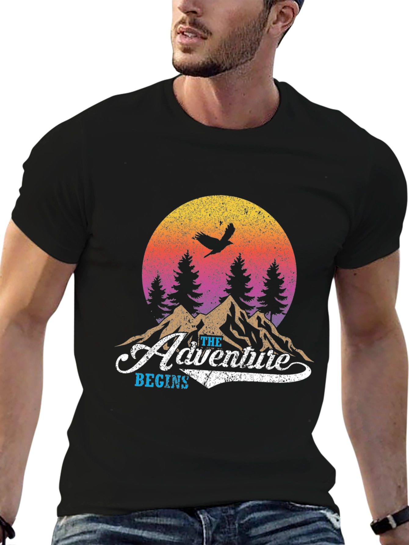 Adventure Begins Graphic Tee