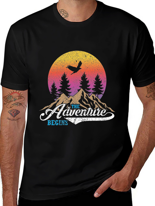 Adventure Begins Graphic Tee