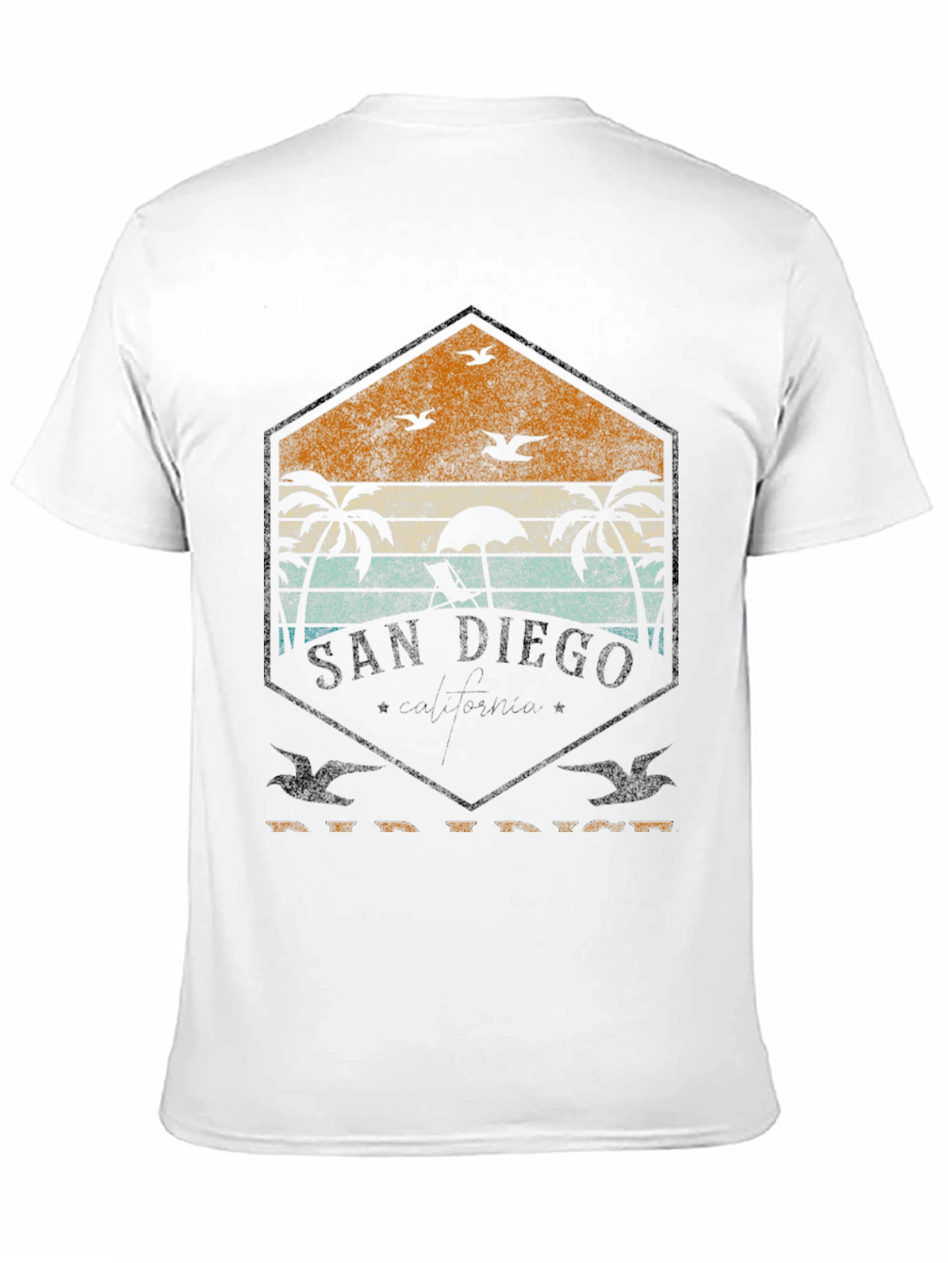 San Diego Retro Beach T-Shirt