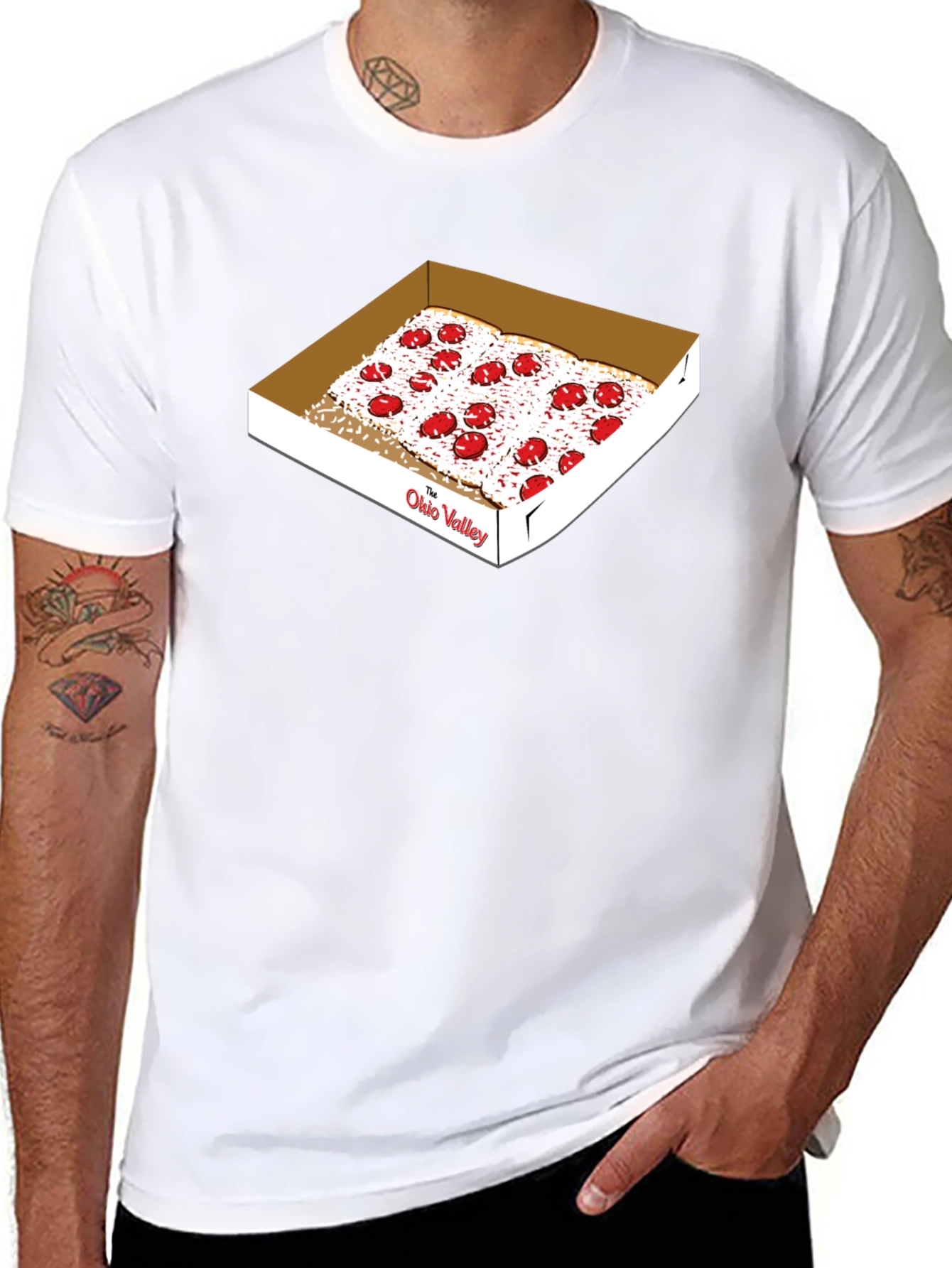 Ohio Valley Pizza T-Shirt - Quirky Foodie Tee