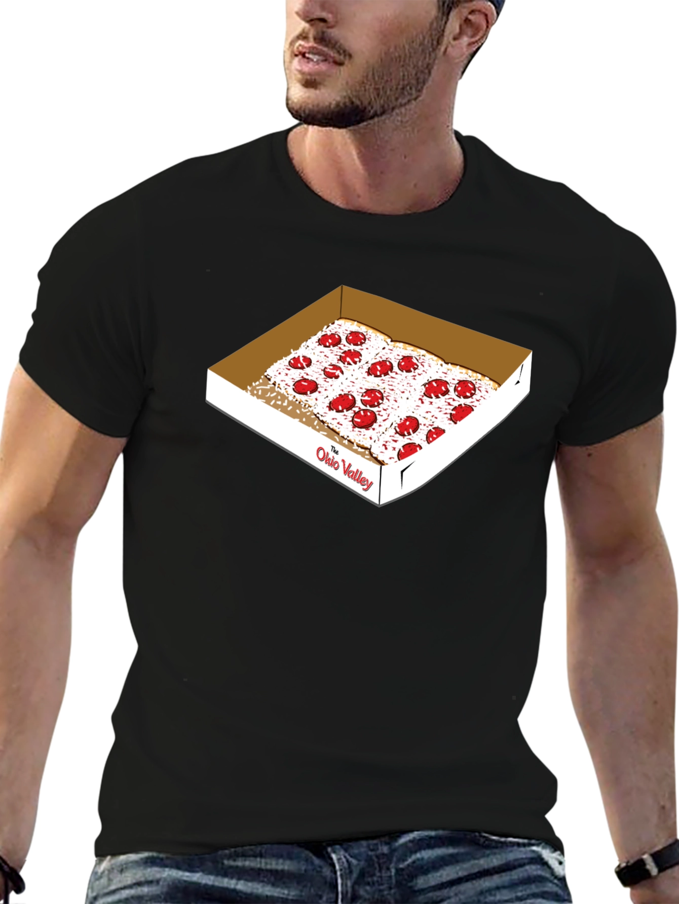 Ohio Valley Pizza T-Shirt - Quirky Foodie Tee