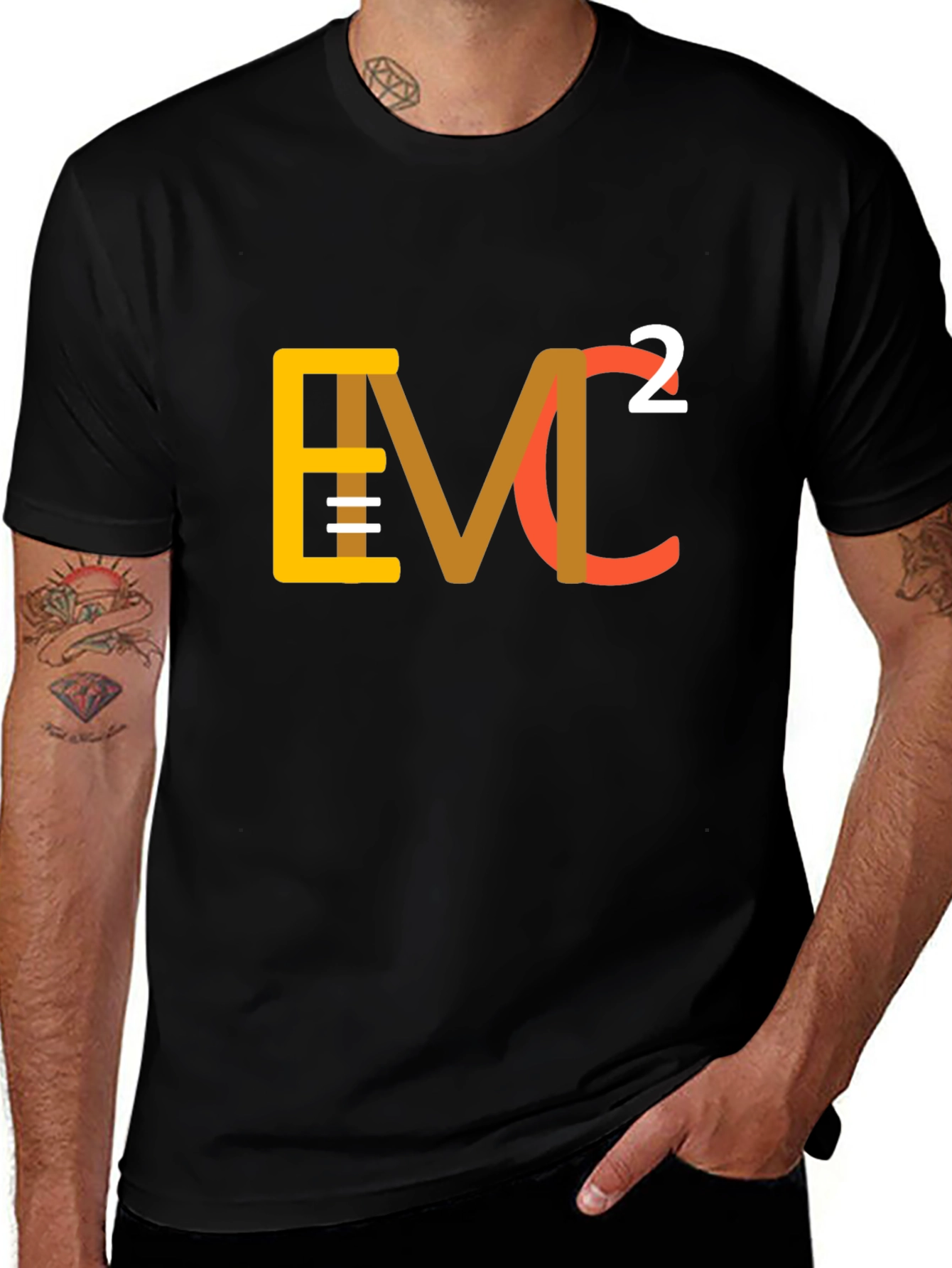 E=MC² Graphic T-Shirt - Science Enthusiast Apparel