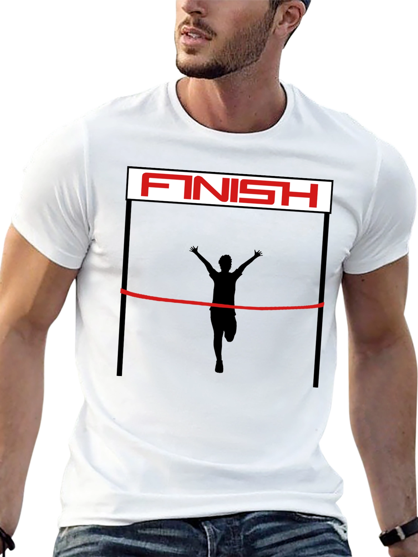 Finish Line T-Shirt: Victory Style