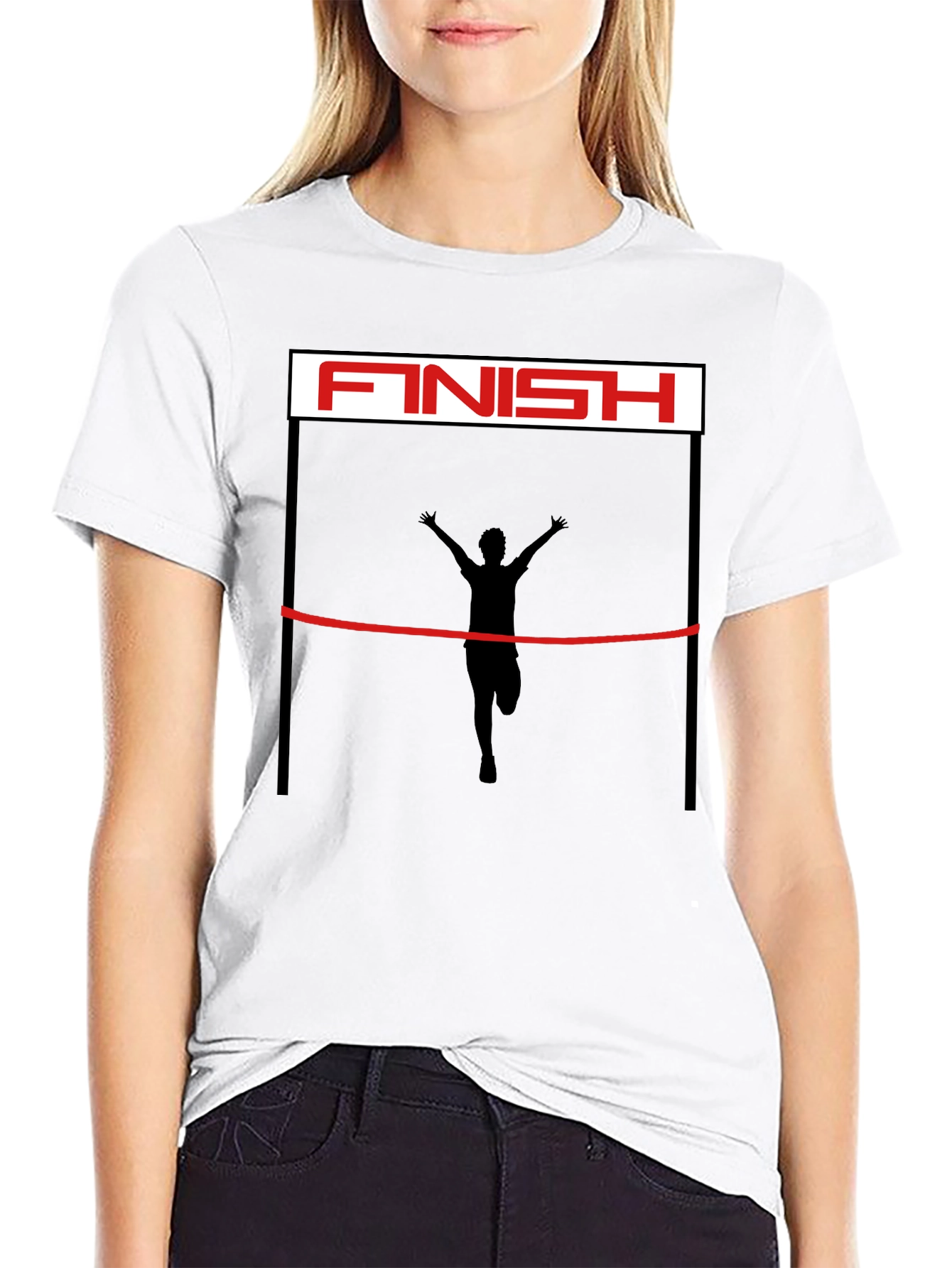 Finish Line T-Shirt: Victory Style