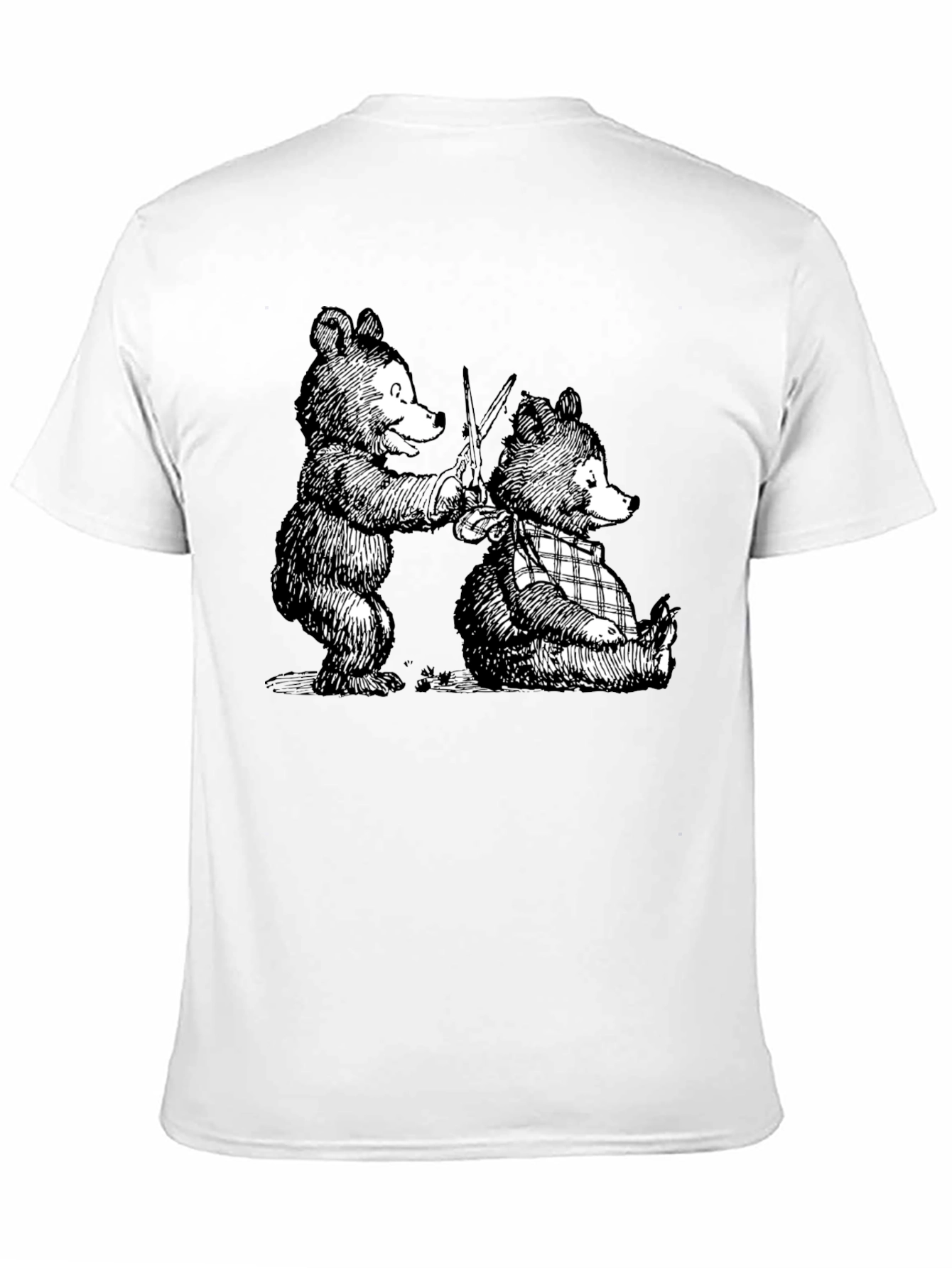 Bear Haircut Graphic Tee