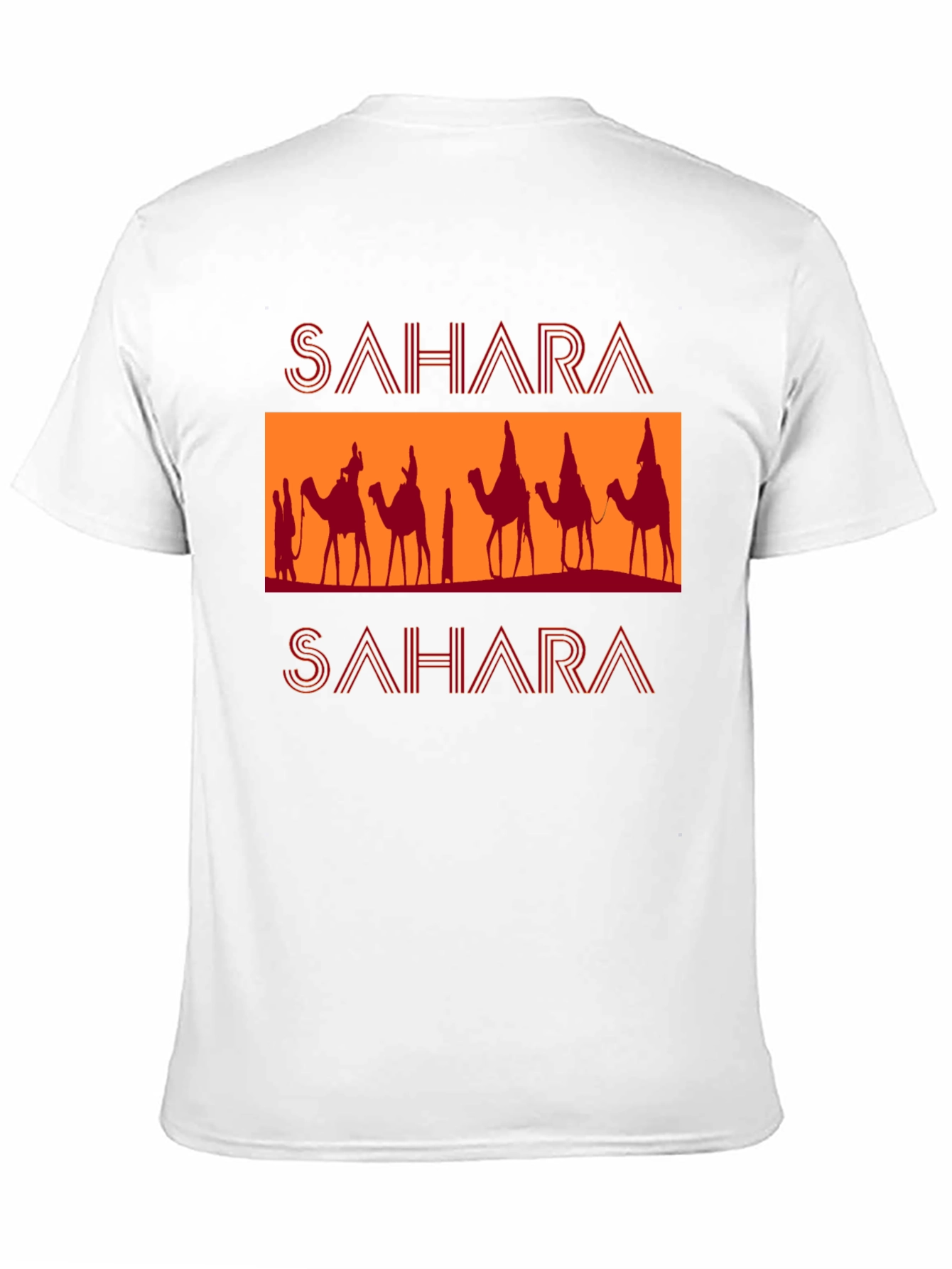 Sahara Camel Graphic T-Shirt
