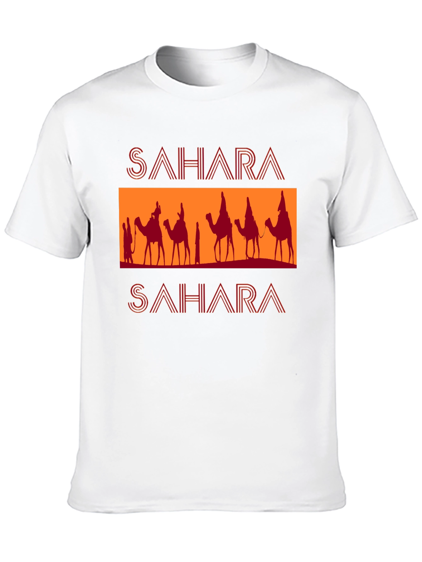 Sahara Camel Graphic T-Shirt