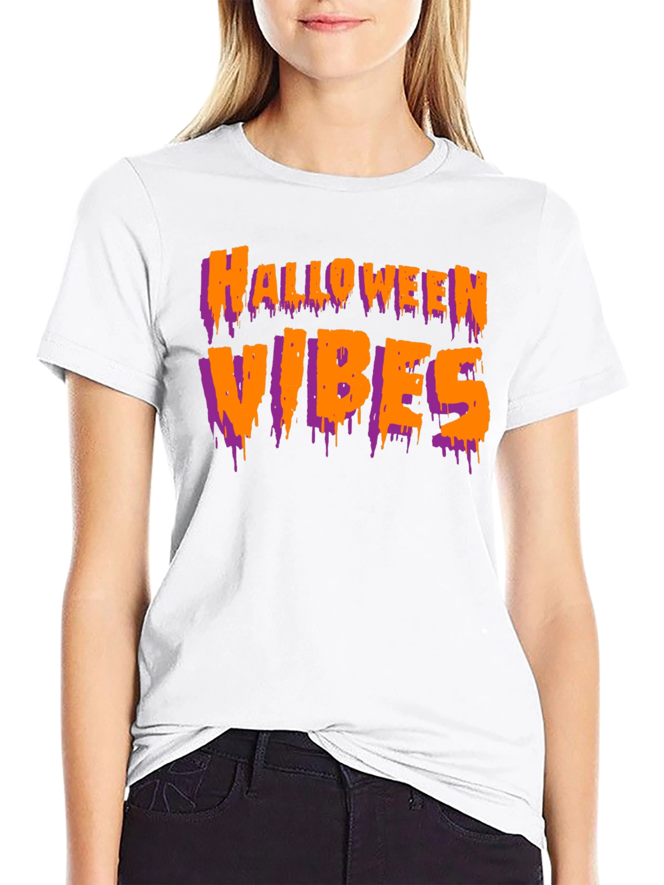Halloween Vibes Graphic T-Shirt