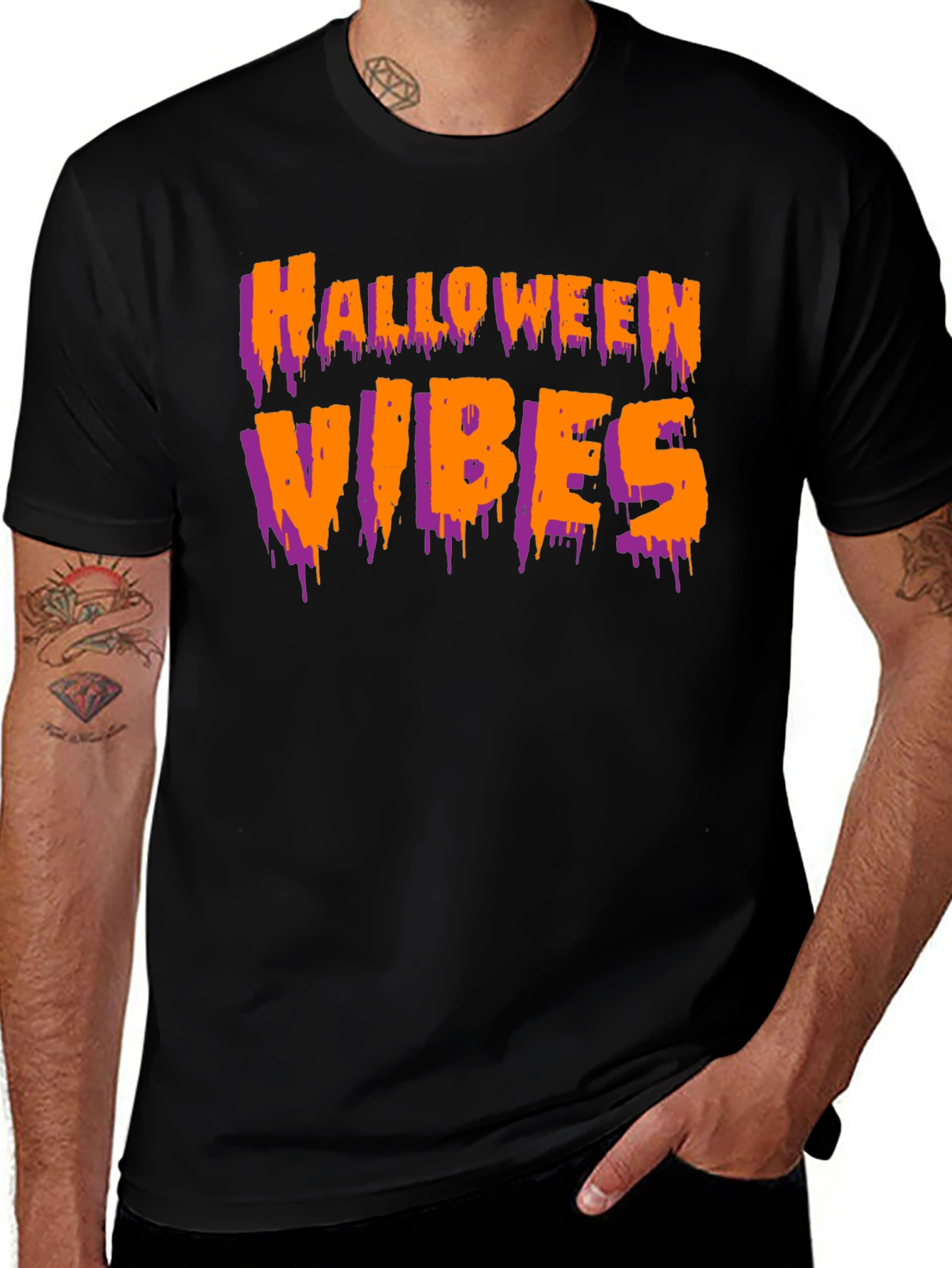 Halloween Vibes Graphic T-Shirt