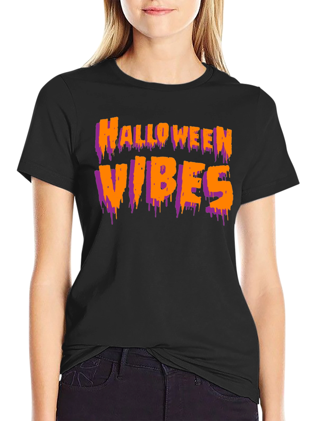 Halloween Vibes Graphic T-Shirt