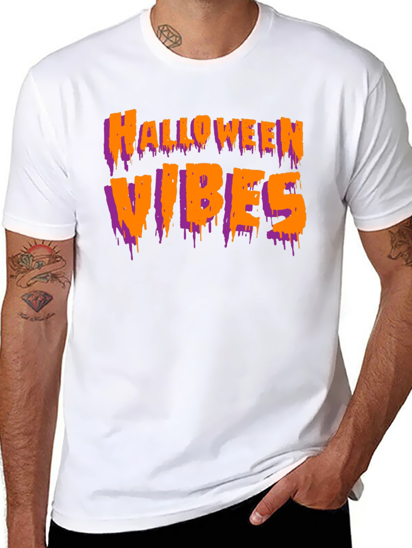 Halloween Vibes Graphic T-Shirt