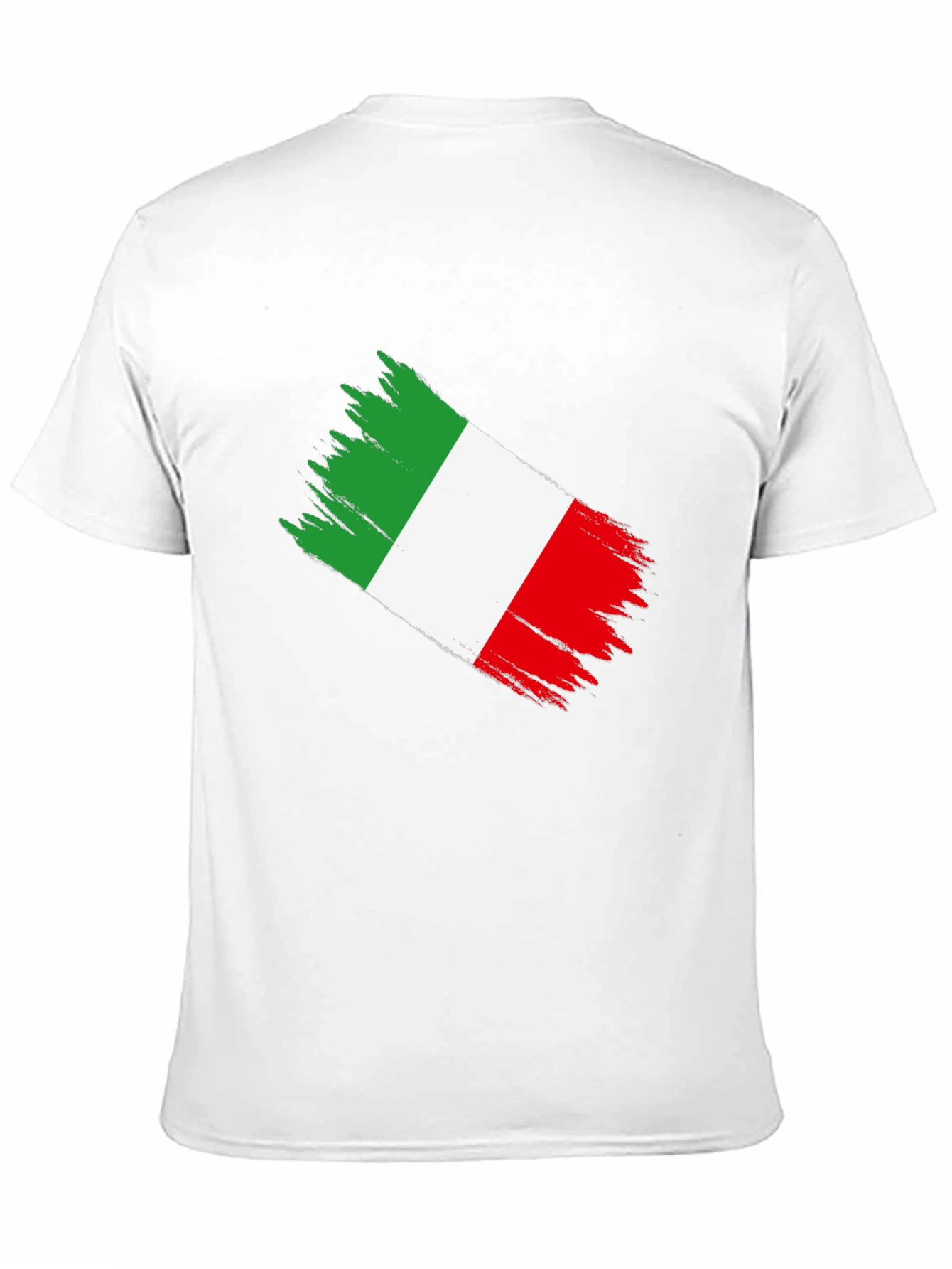 Italy Flag Brushstroke T-Shirt