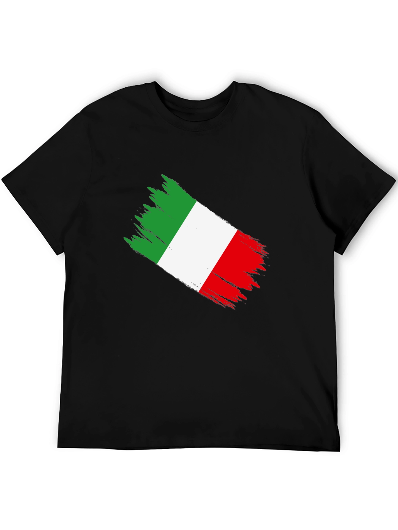 Italy Flag Brushstroke T-Shirt