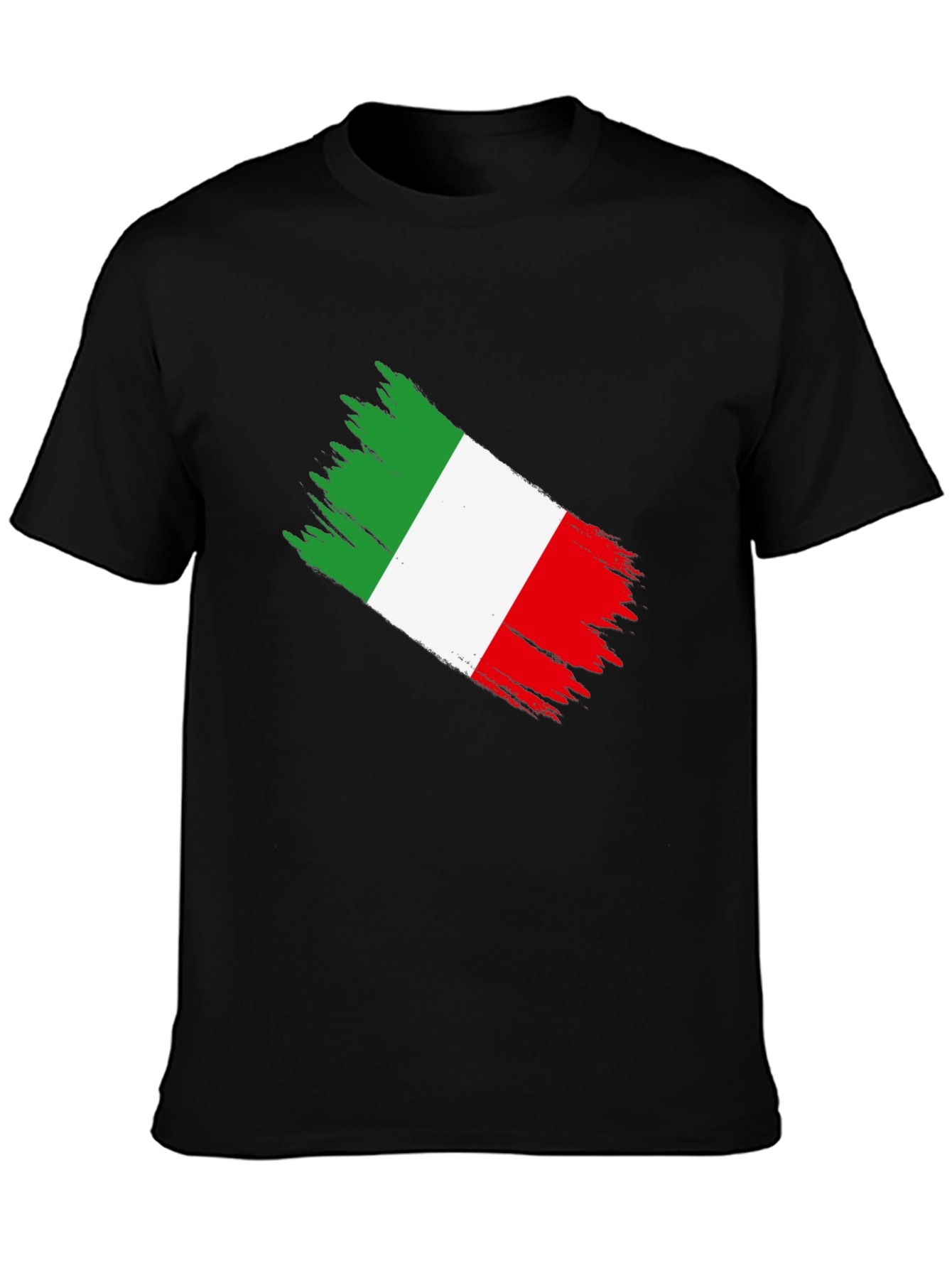 Italy Flag Brushstroke T-Shirt
