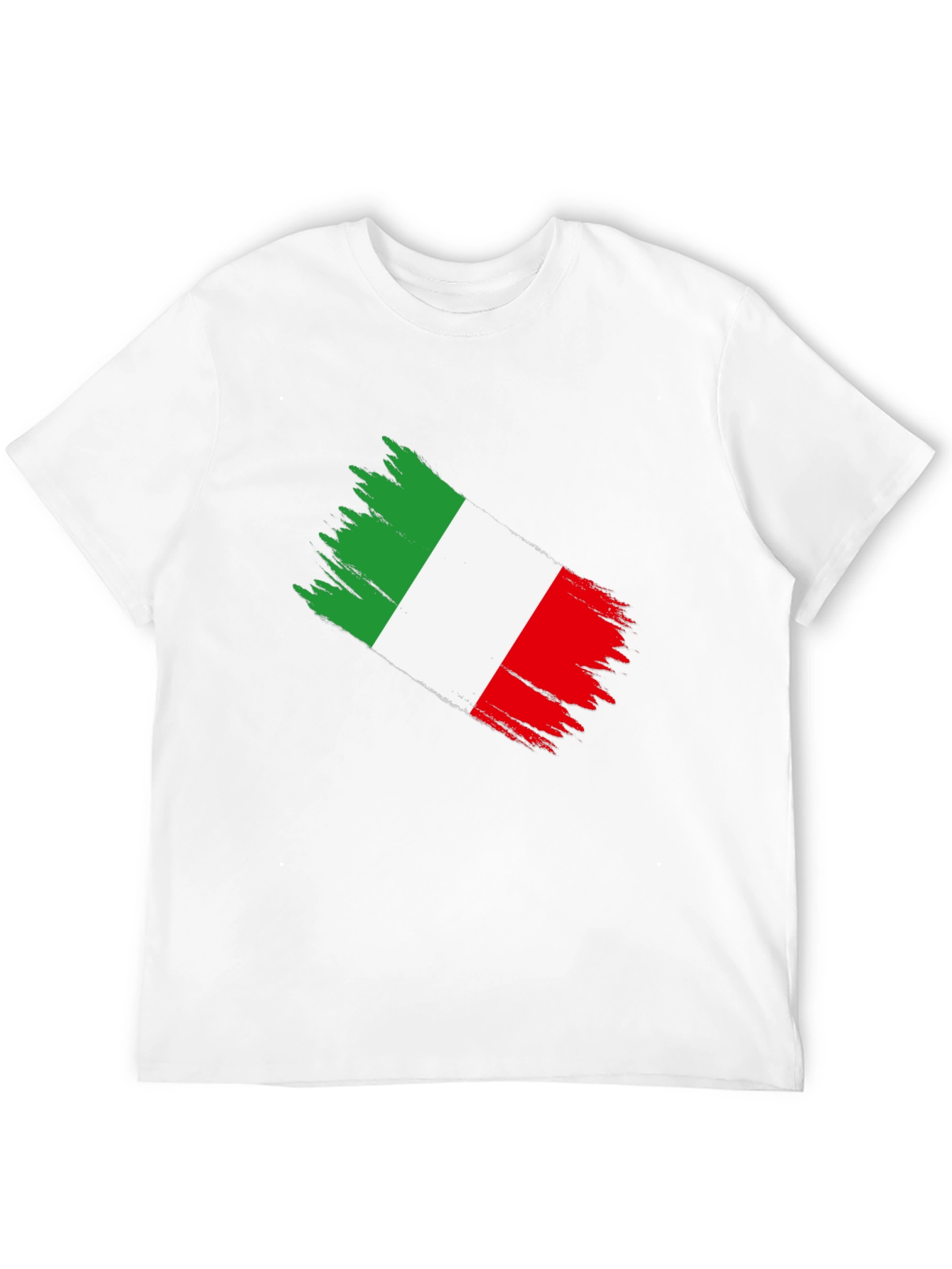 Italy Flag Brushstroke T-Shirt
