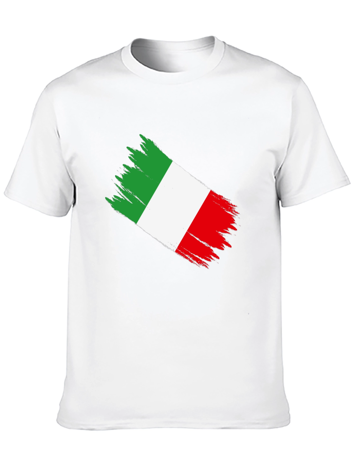 Italy Flag Brushstroke T-Shirt