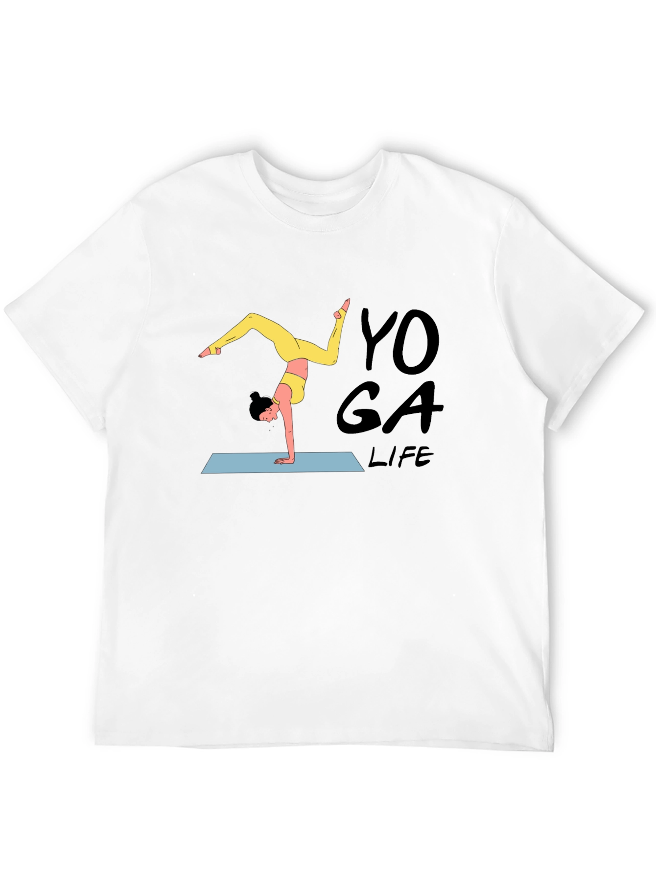 Yoga Life Black T-Shirt