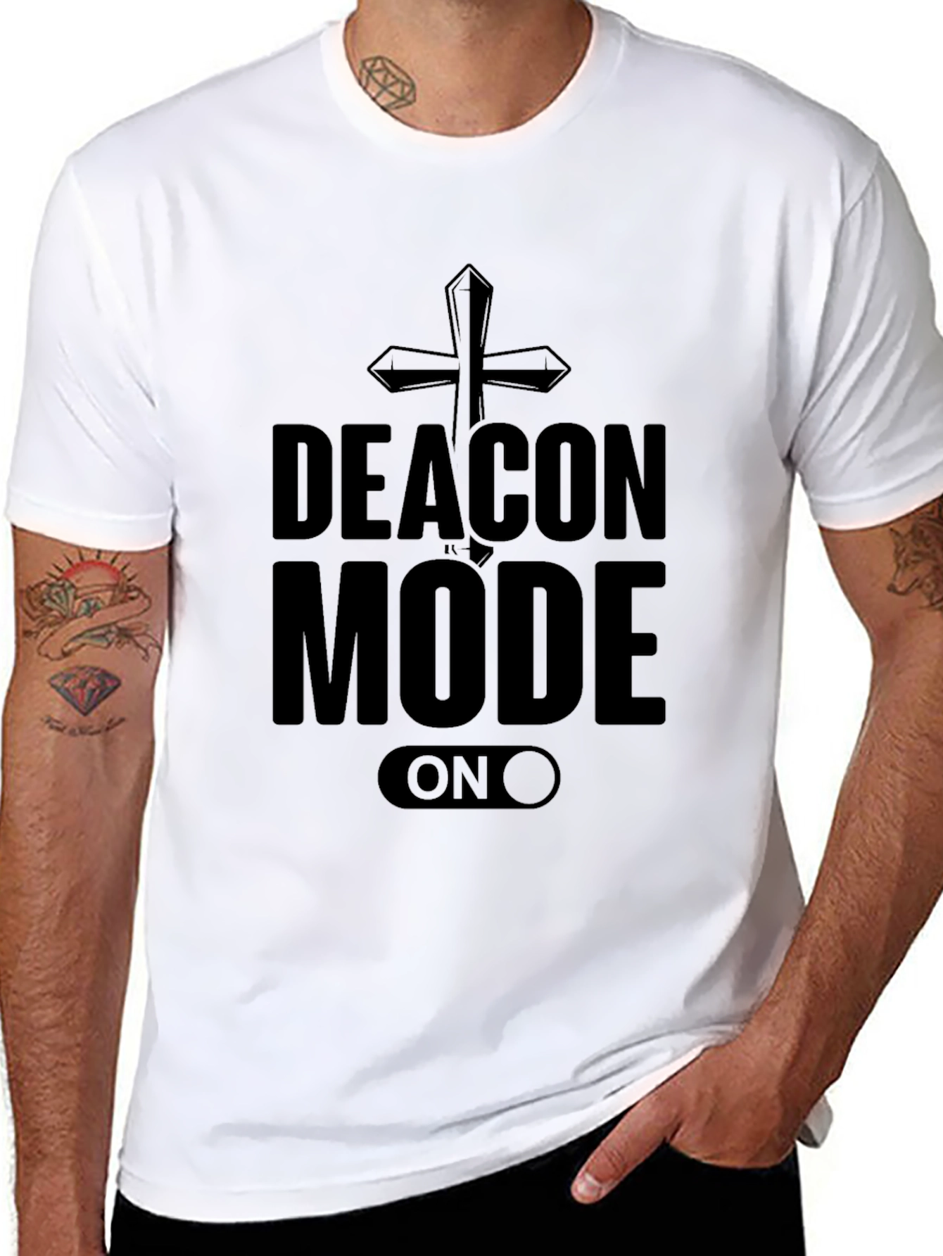 Deacon Mode On Graphic T-Shirt