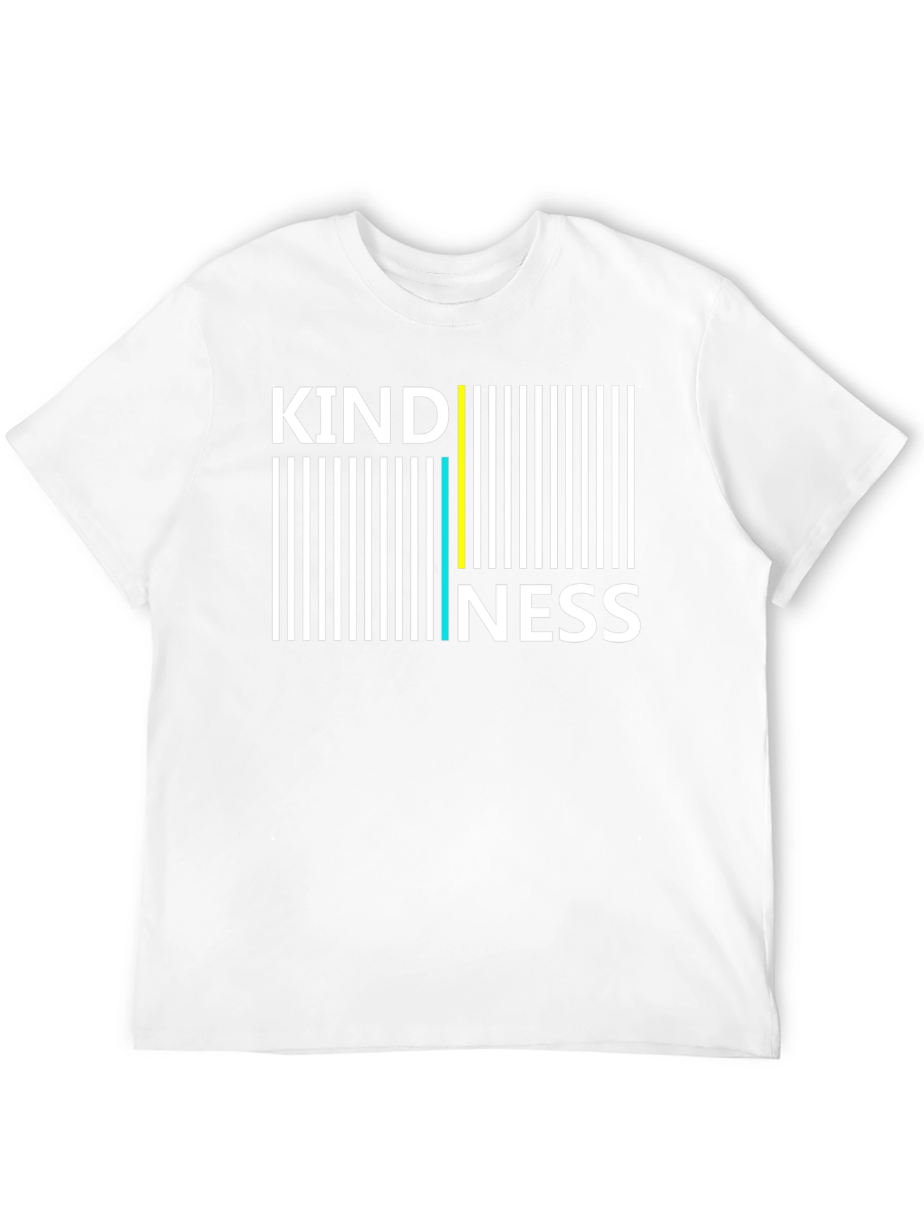 Kindness Barcode T-Shirt - Soft Cotton Tee