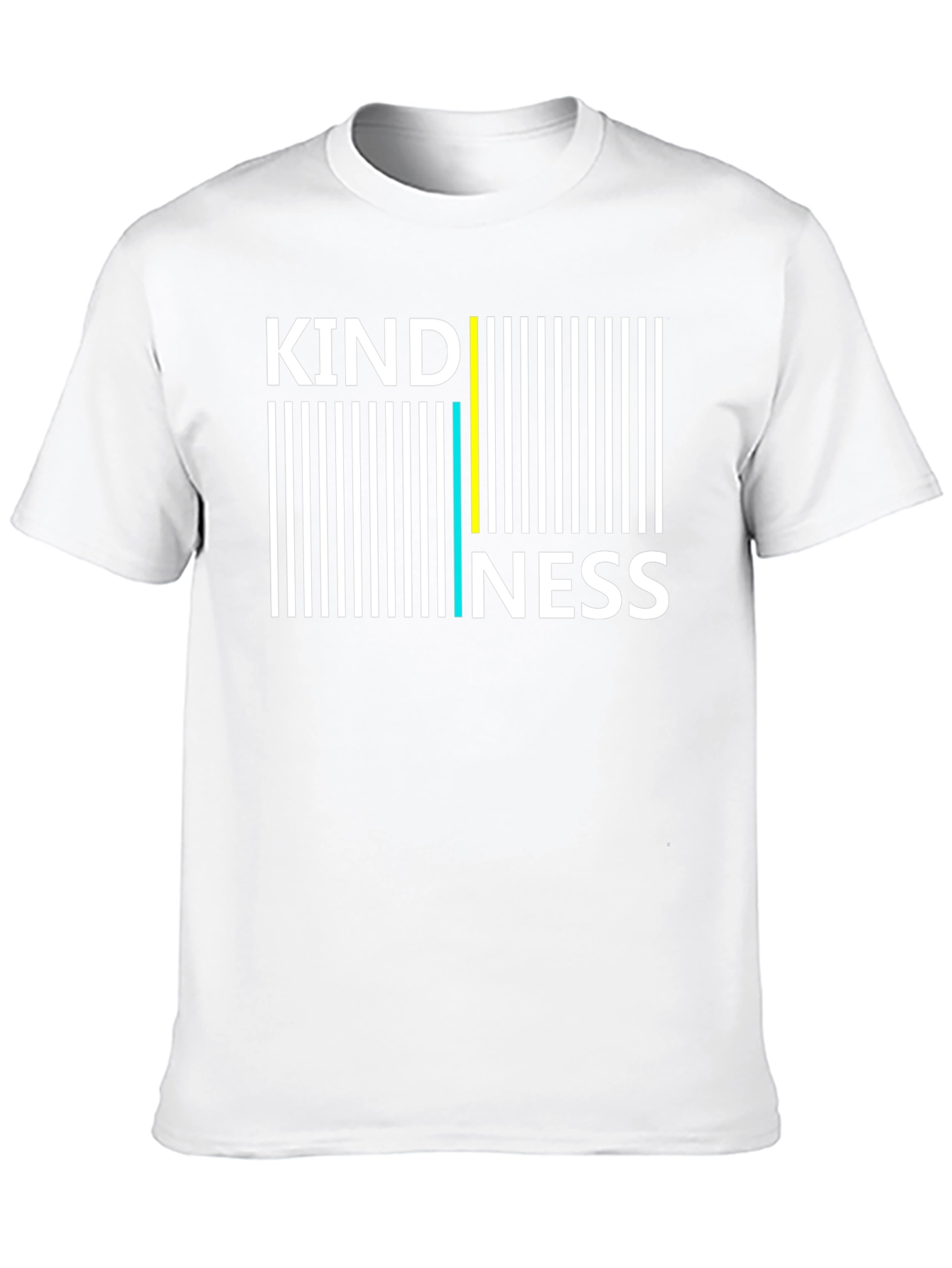 Kindness Barcode T-Shirt - Soft Cotton Tee