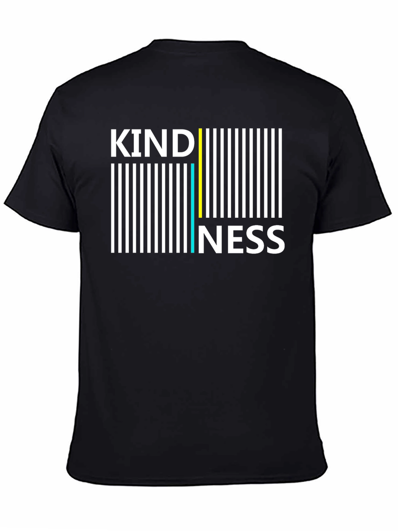 Kindness Barcode T-Shirt - Soft Cotton Tee