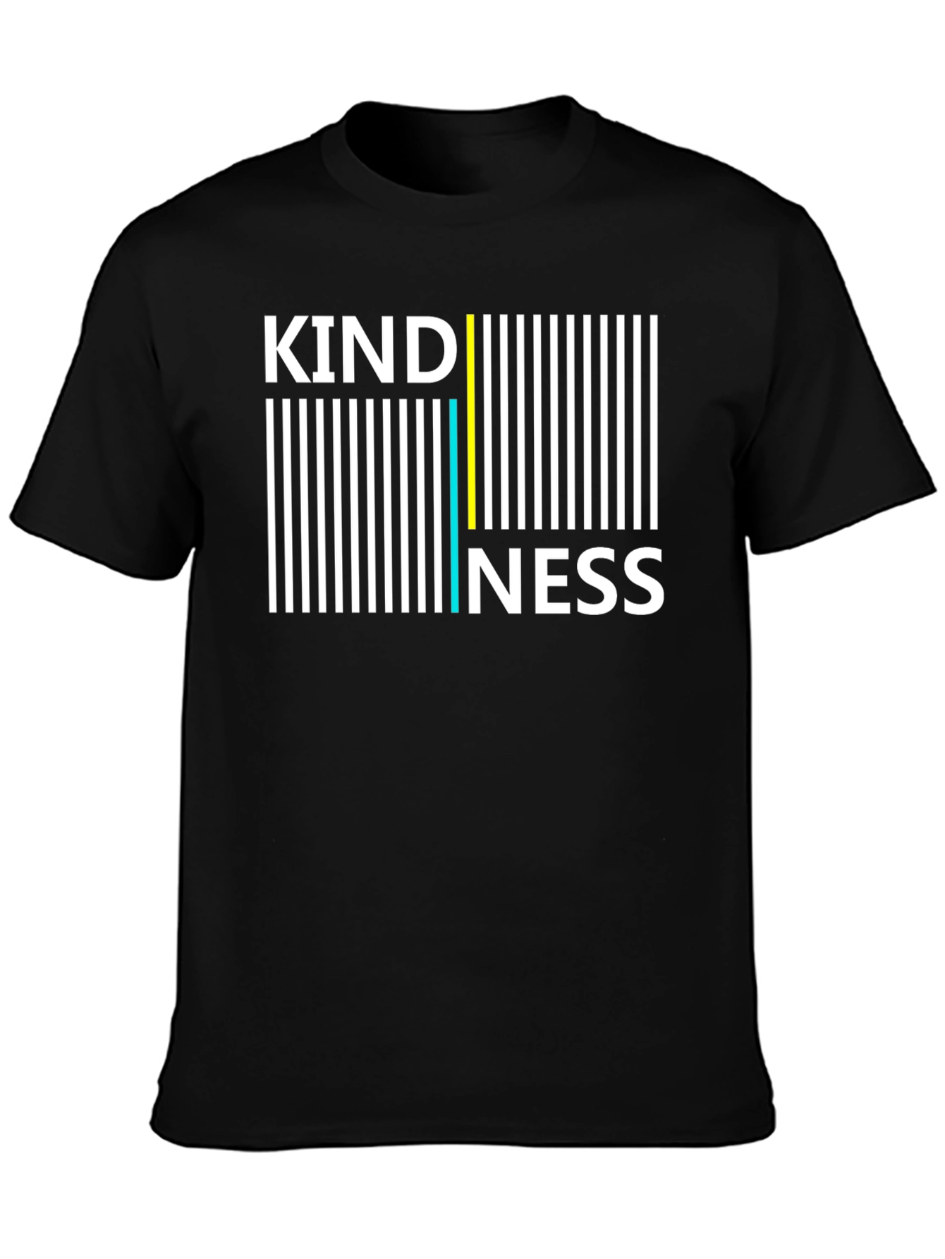 Kindness Barcode T-Shirt - Soft Cotton Tee