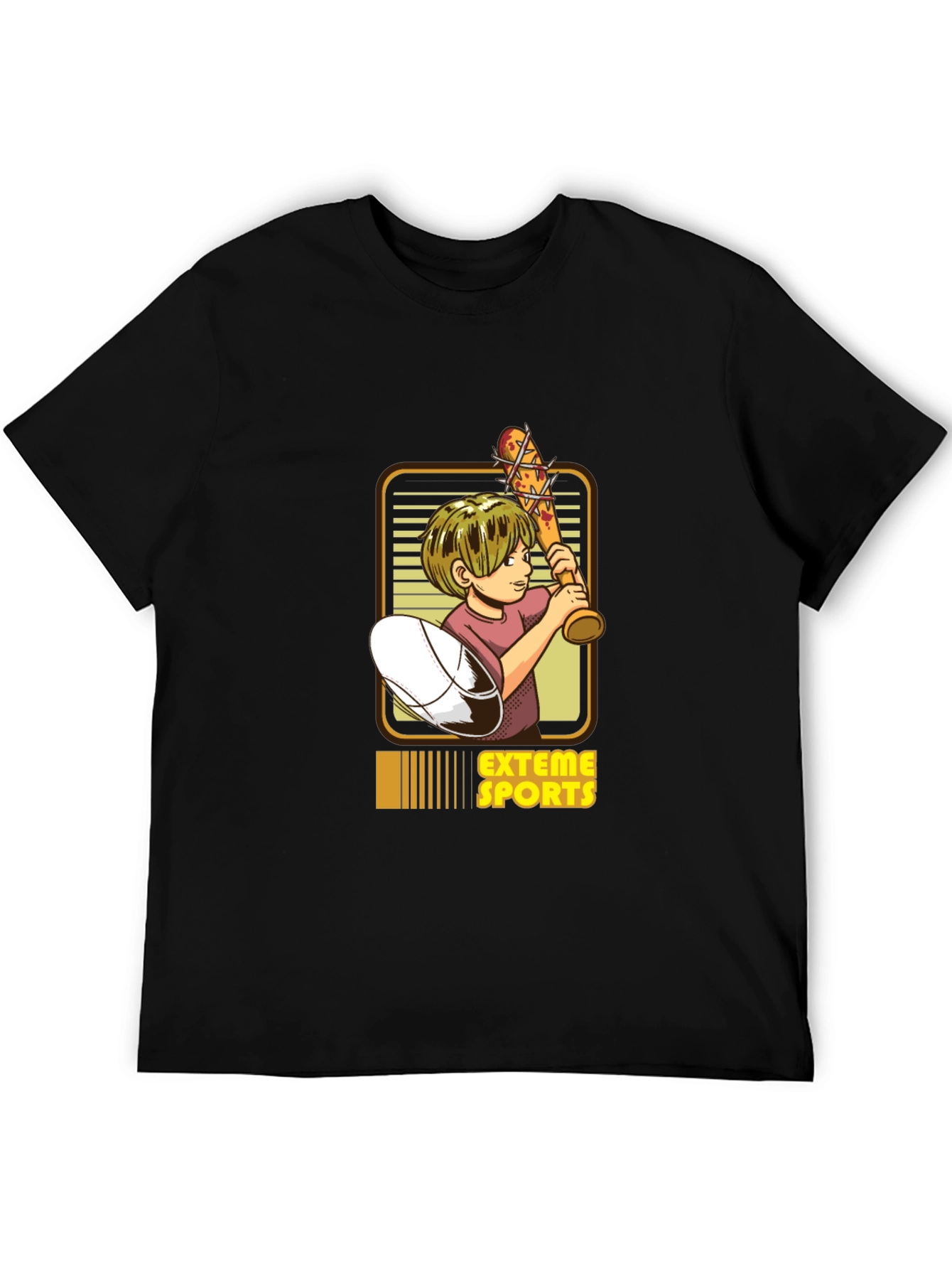 Extreme Sports Graphic Tee - Black