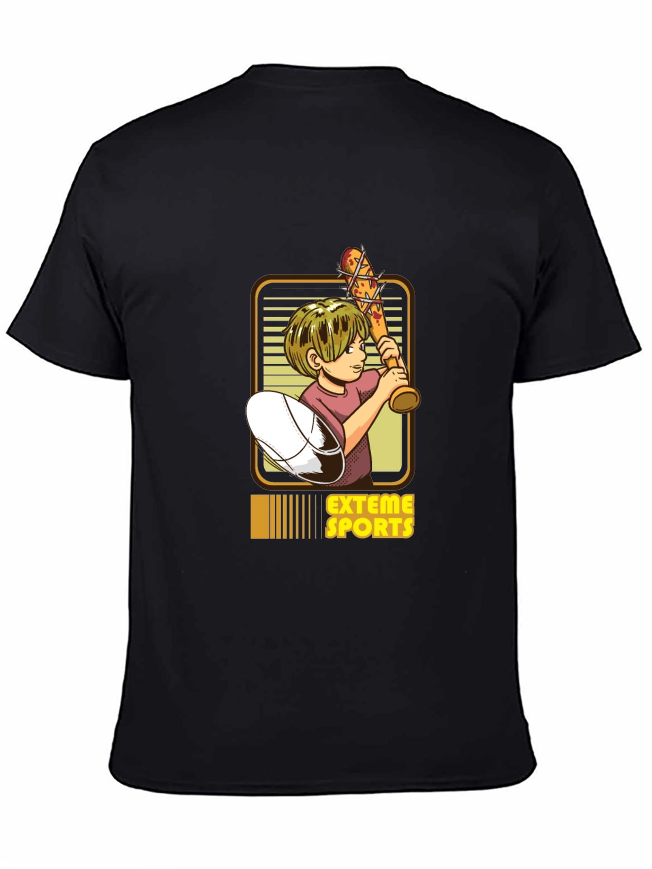 Extreme Sports Graphic Tee - Black