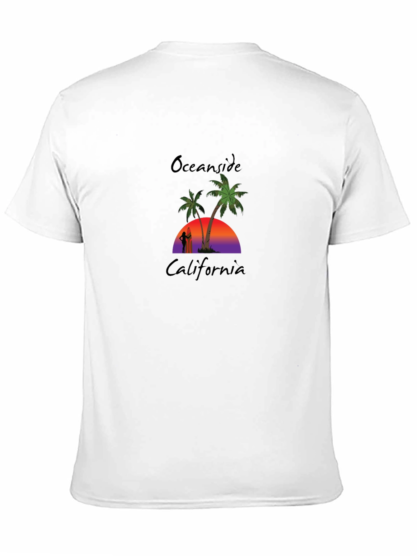 Oceanside California Graphic T-Shirt