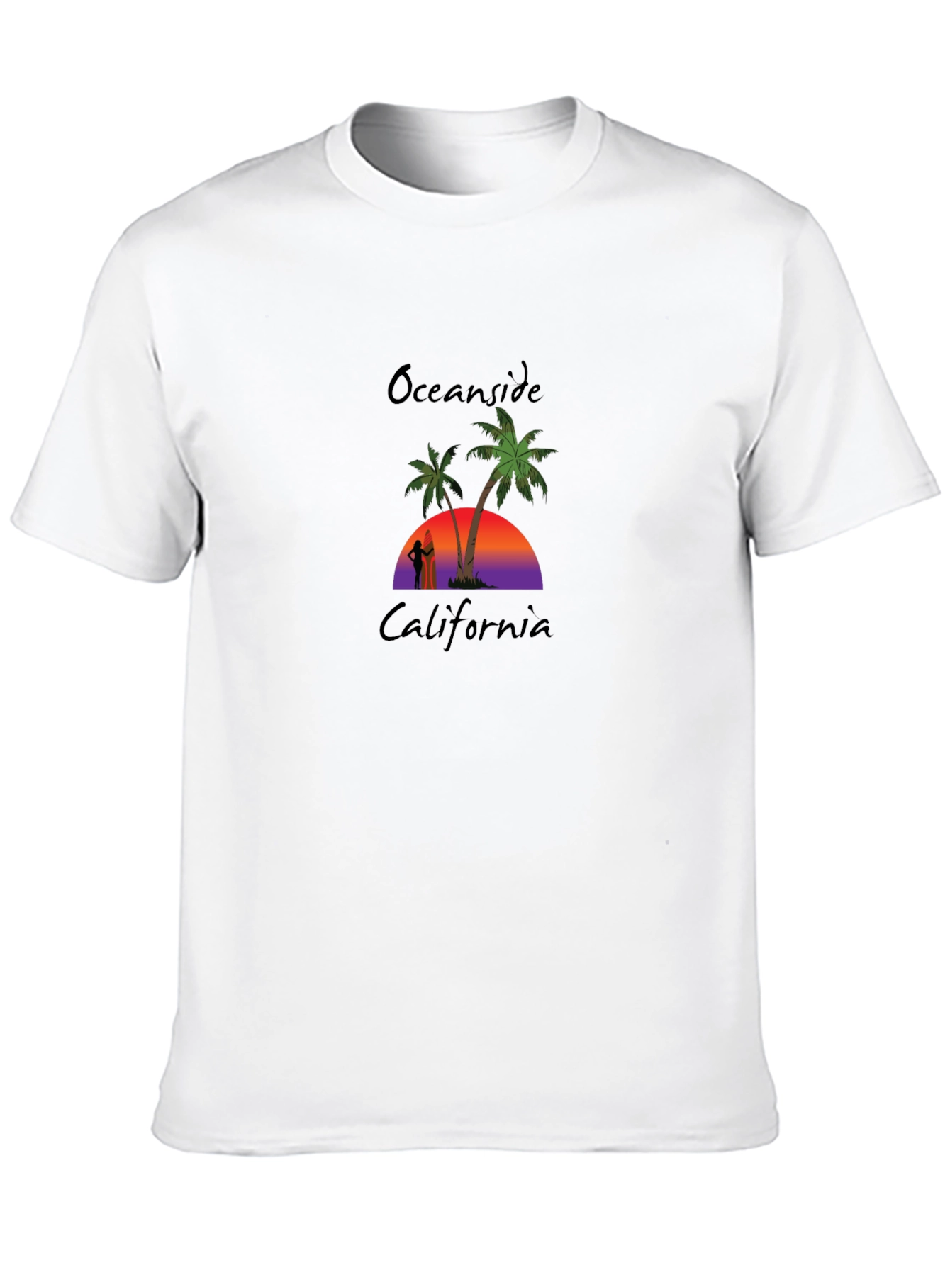 Oceanside California Graphic T-Shirt