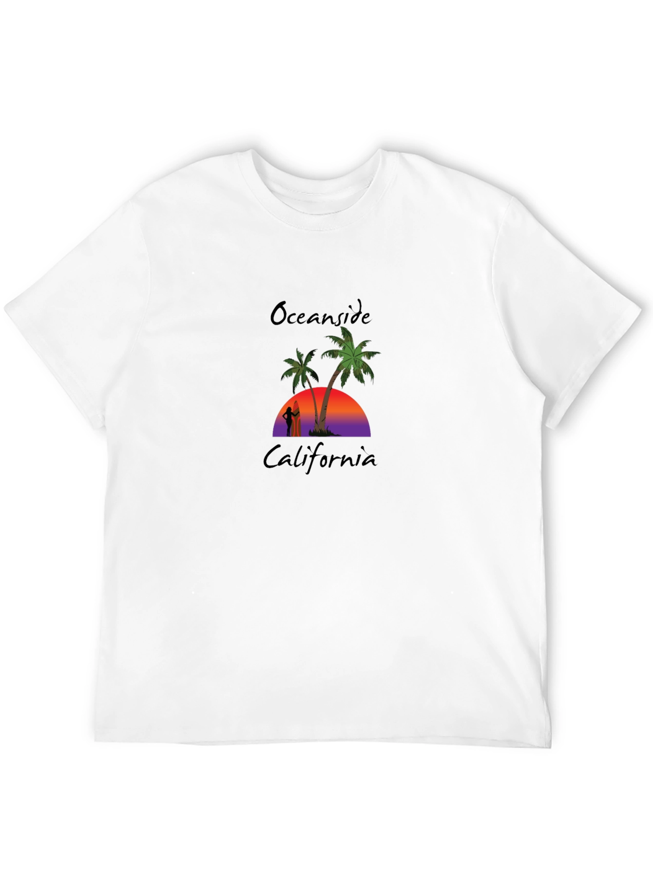 Oceanside California Graphic T-Shirt