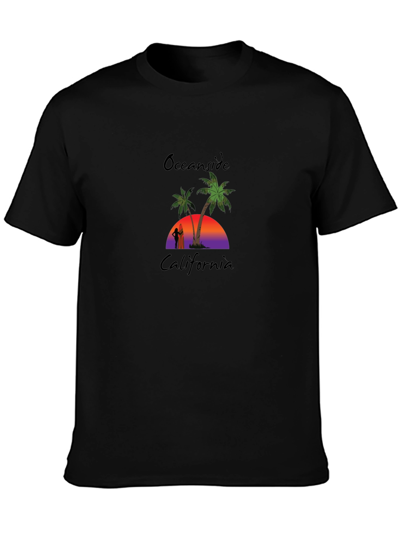 Oceanside California Graphic T-Shirt