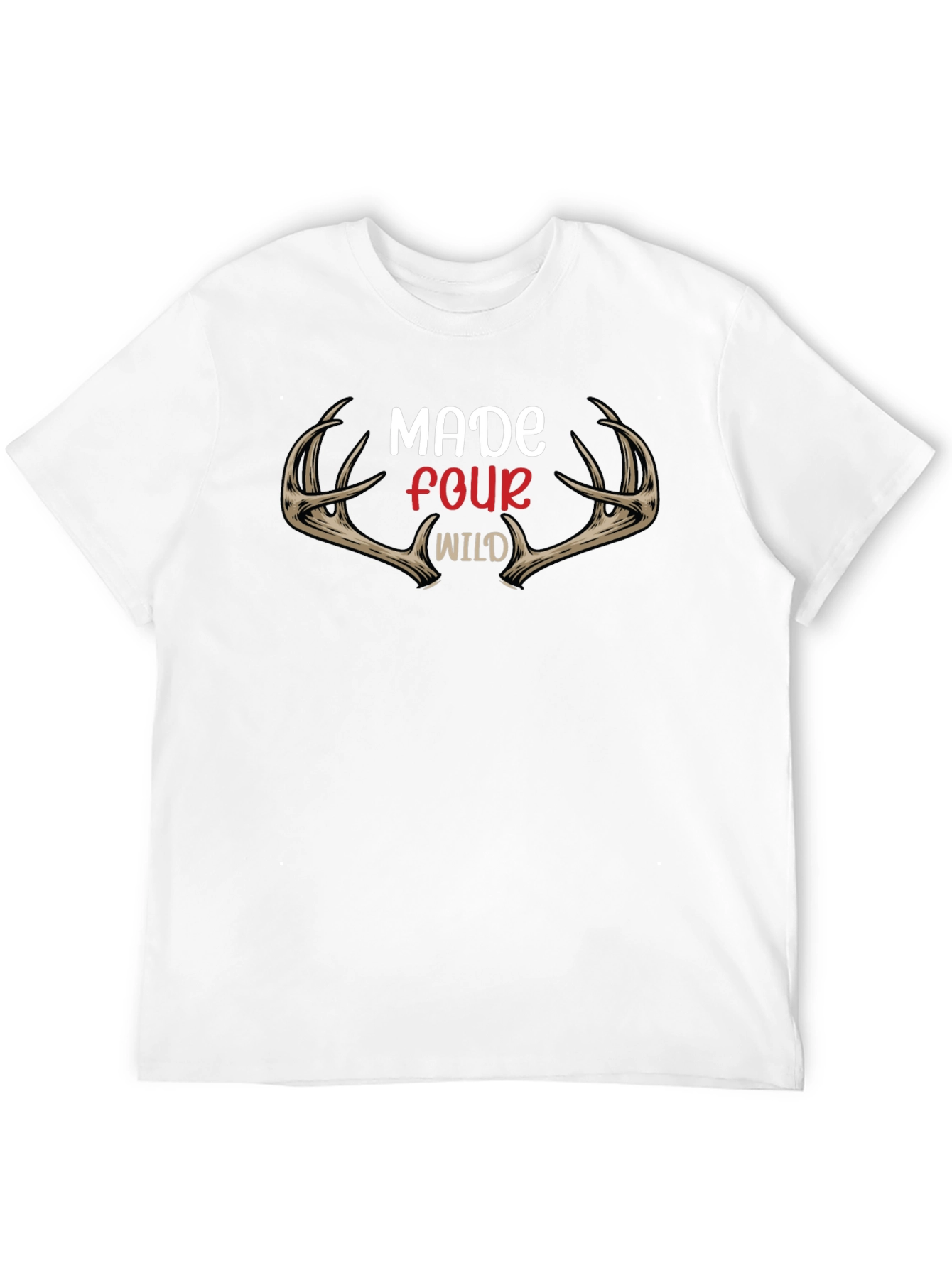 Made Four Wild Black Graphic Tee