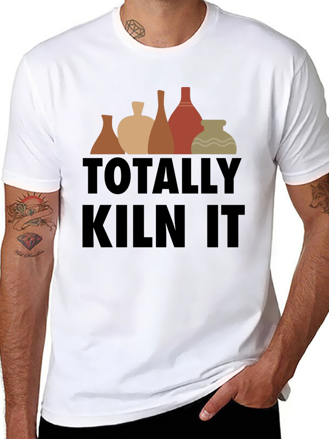 Totally Kiln It T-Shirt Pottery Design