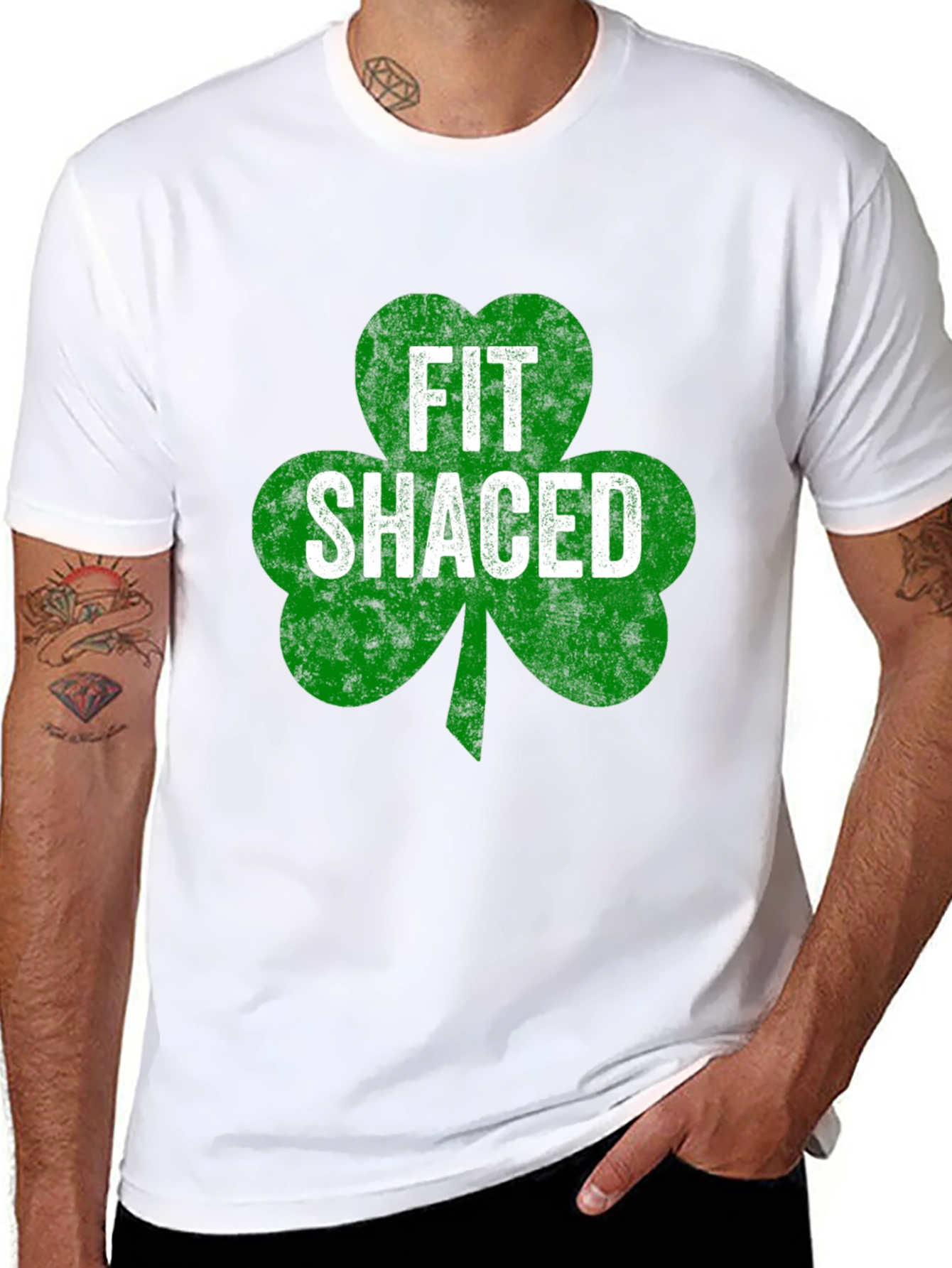 Fit Shaced St. Patricks Day Graphic Tee