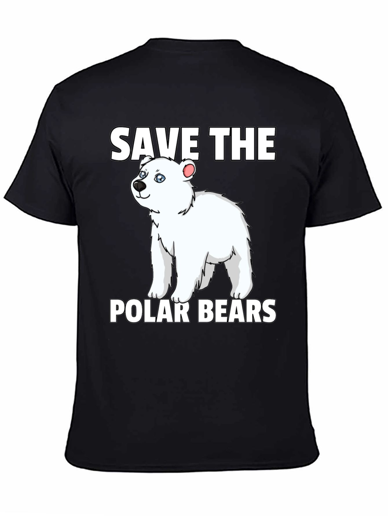 Save the Polar Bears Graphic T-Shirt