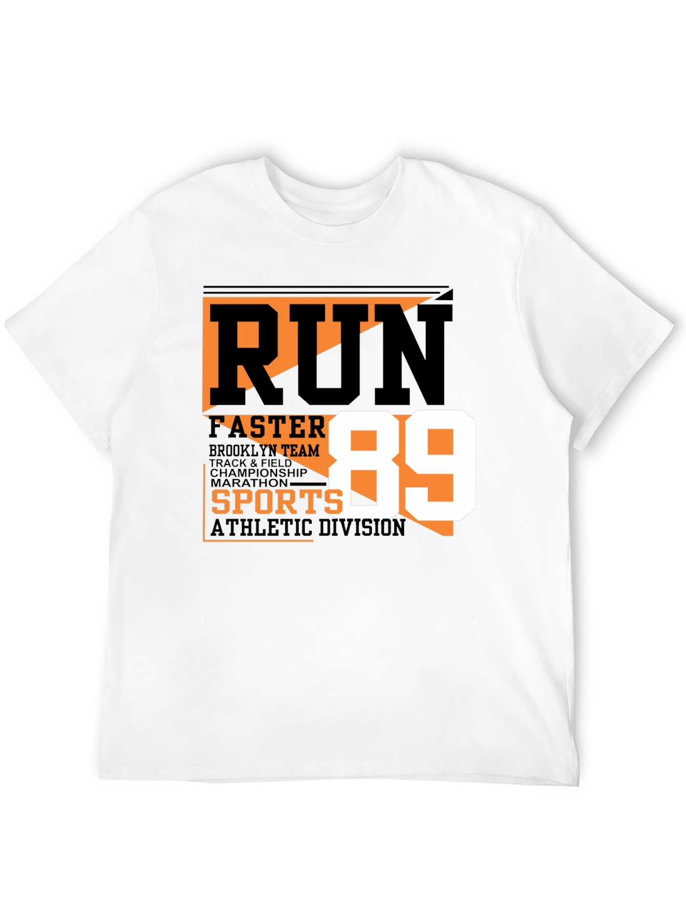 Run Faster Athletic Tee