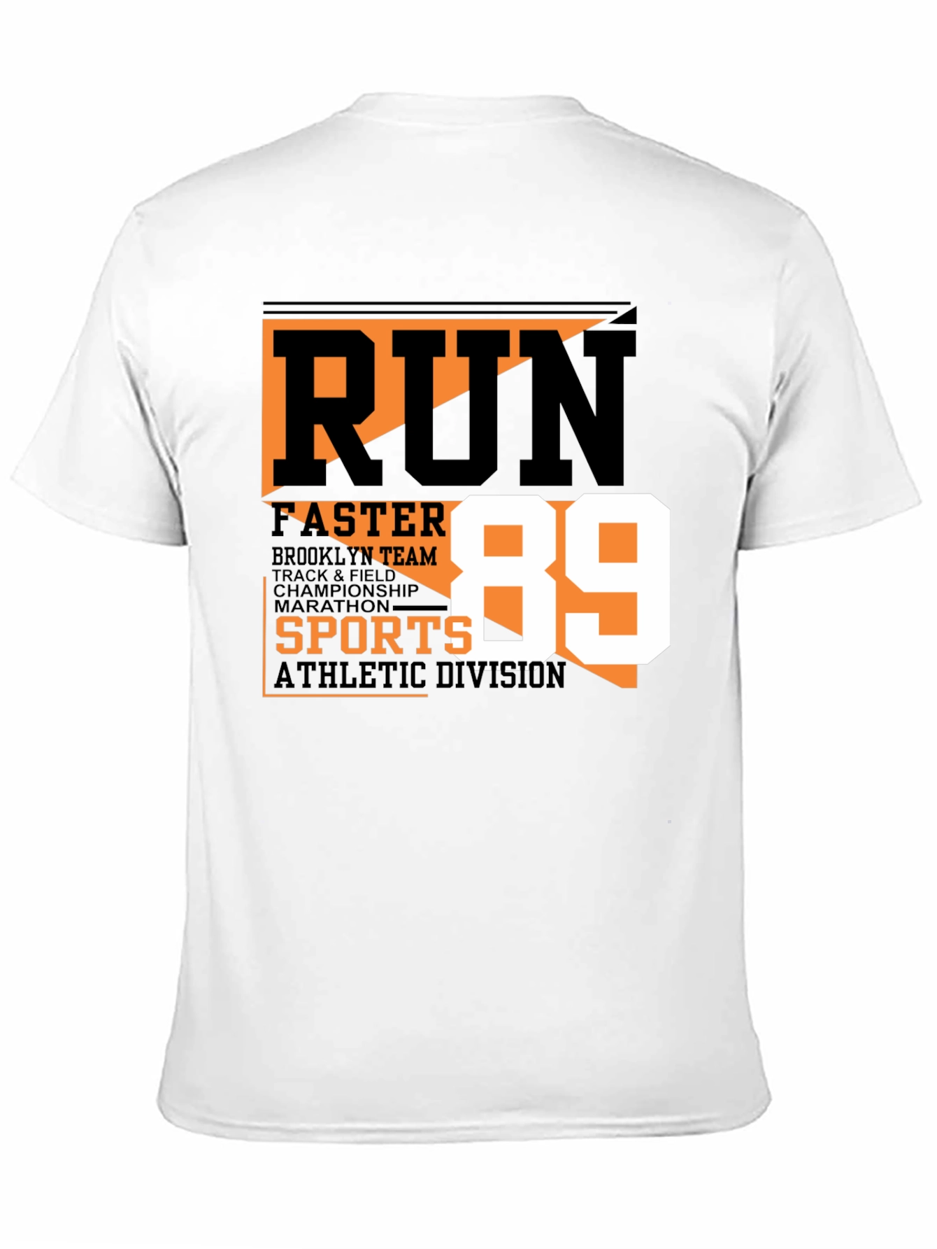 Run Faster Athletic Tee