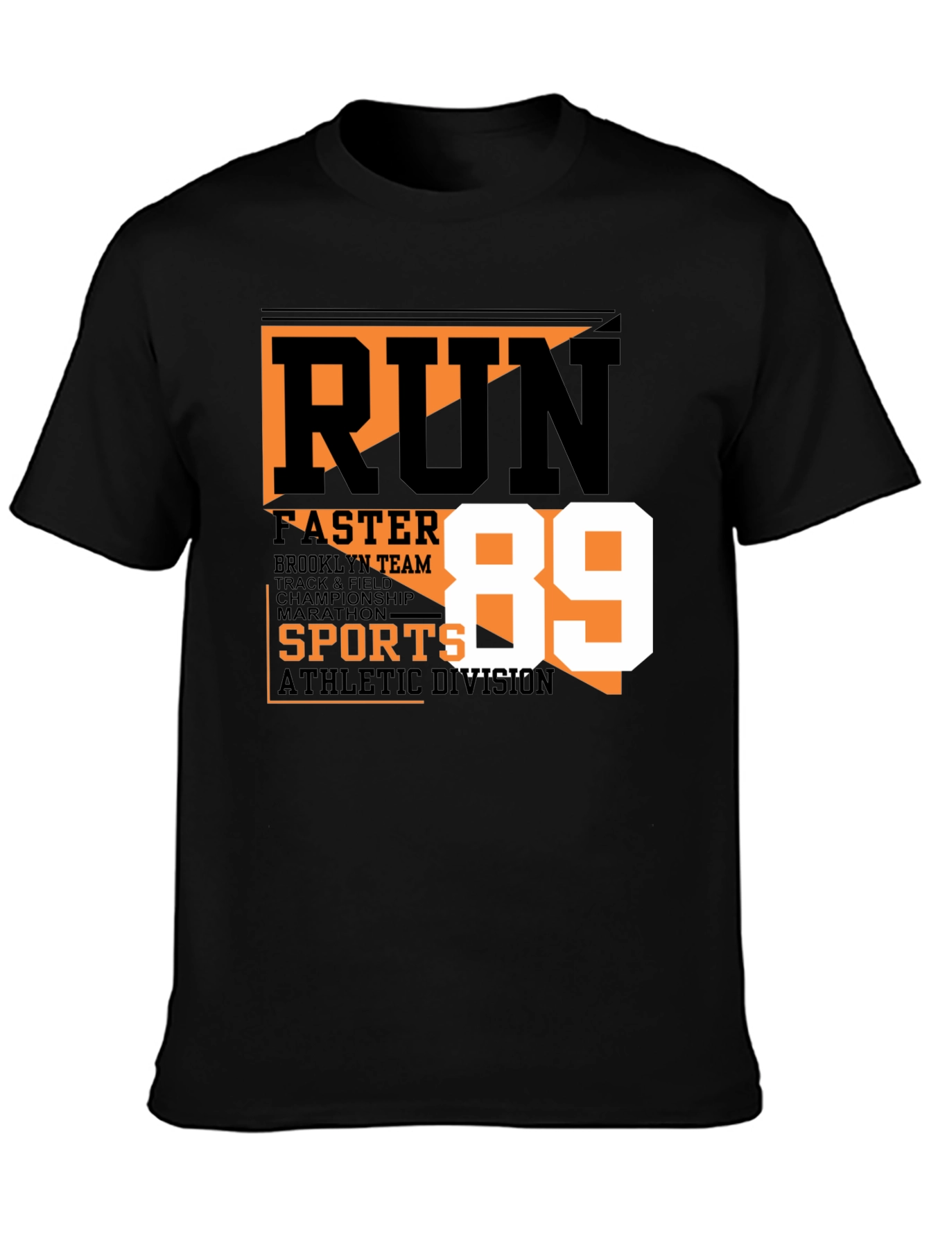 Run Faster Athletic Tee